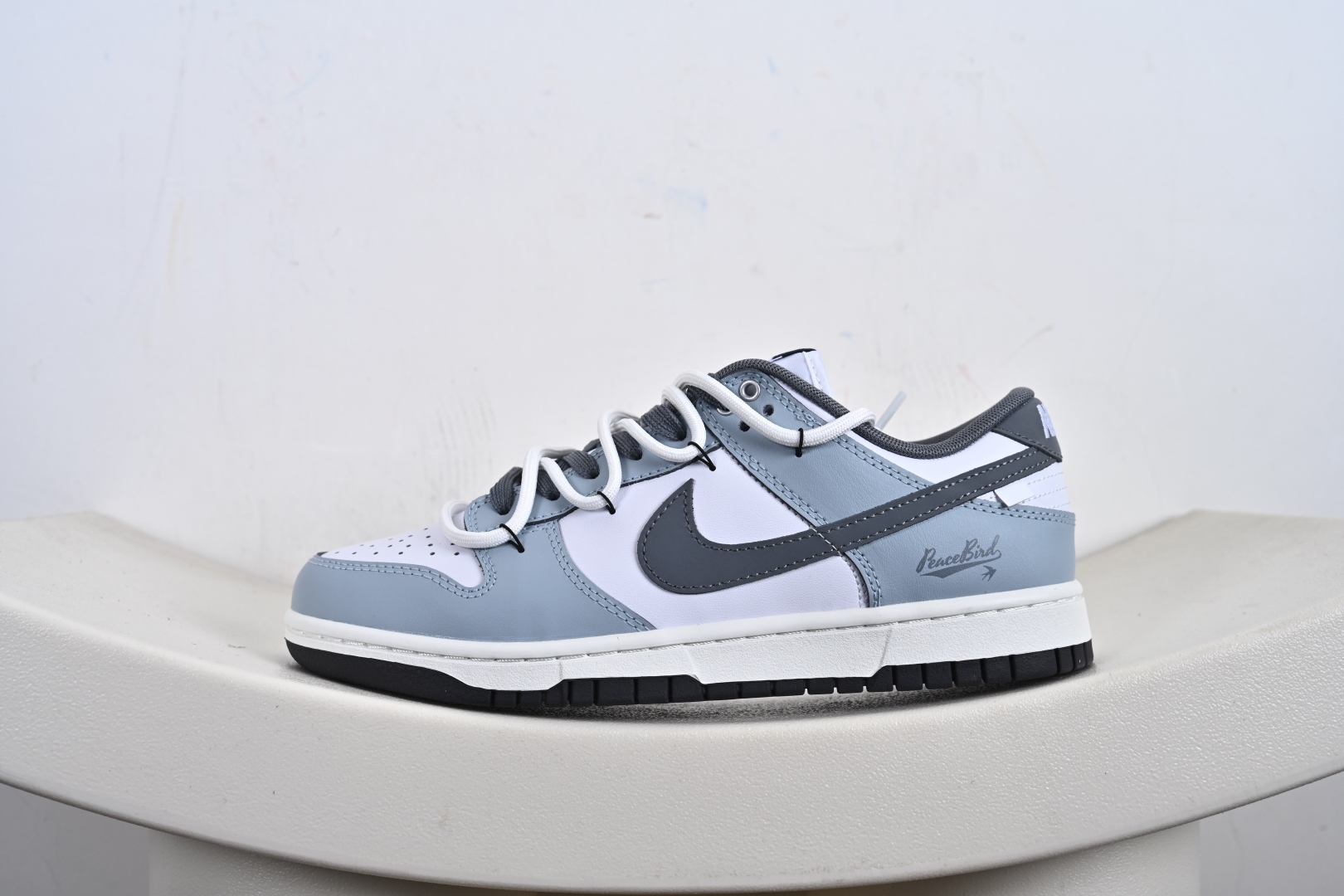 纯原 Nike Dunk Low × Peacebird夜幕 雾霾蓝 BG0510-058