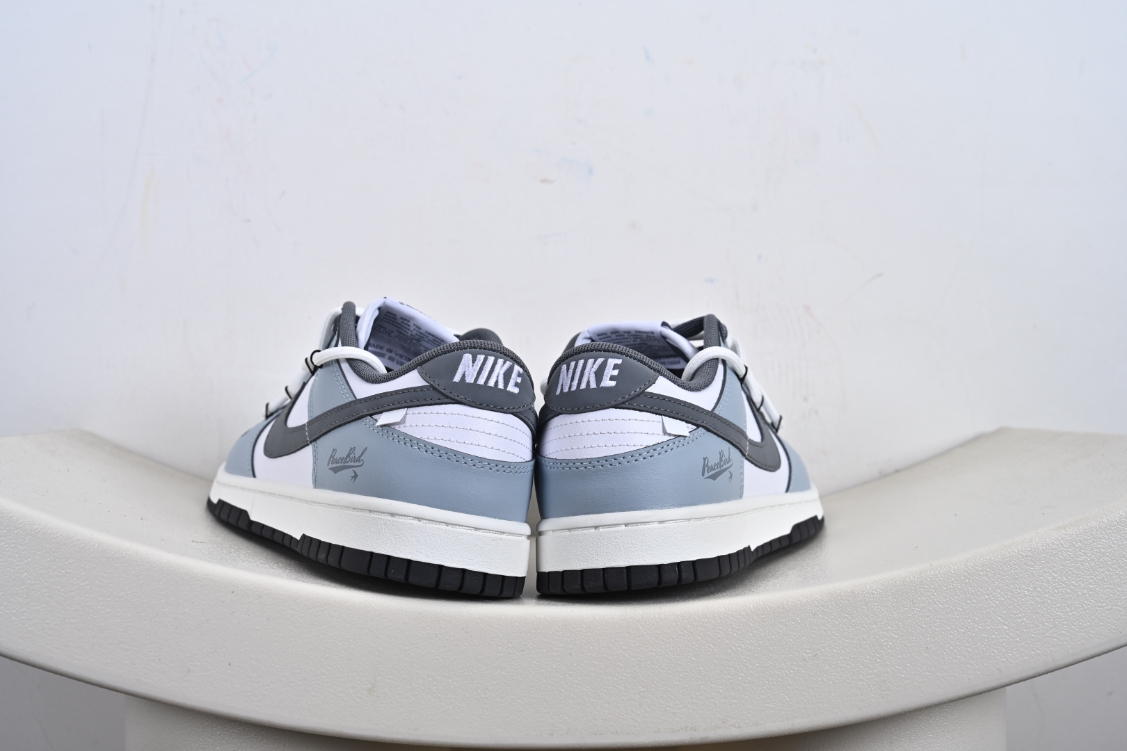 纯原 Nike Dunk Low × Peacebird夜幕 雾霾蓝 BG0510-058