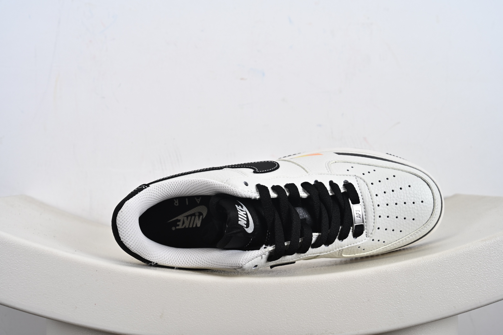 定制版 藤原店 x Nike Air Force 1 Low 藤原店 x 耐克 空军一号 低帮 联名米白黑 休闲运动板鞋 KX2532-503