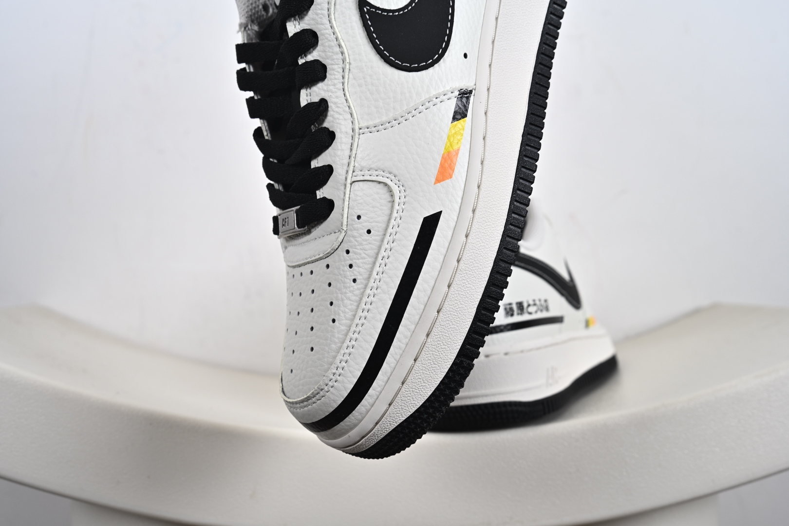 定制版 藤原店 x Nike Air Force 1 Low 藤原店 x 耐克 空军一号 低帮 联名米白黑 休闲运动板鞋 KX2532-503
