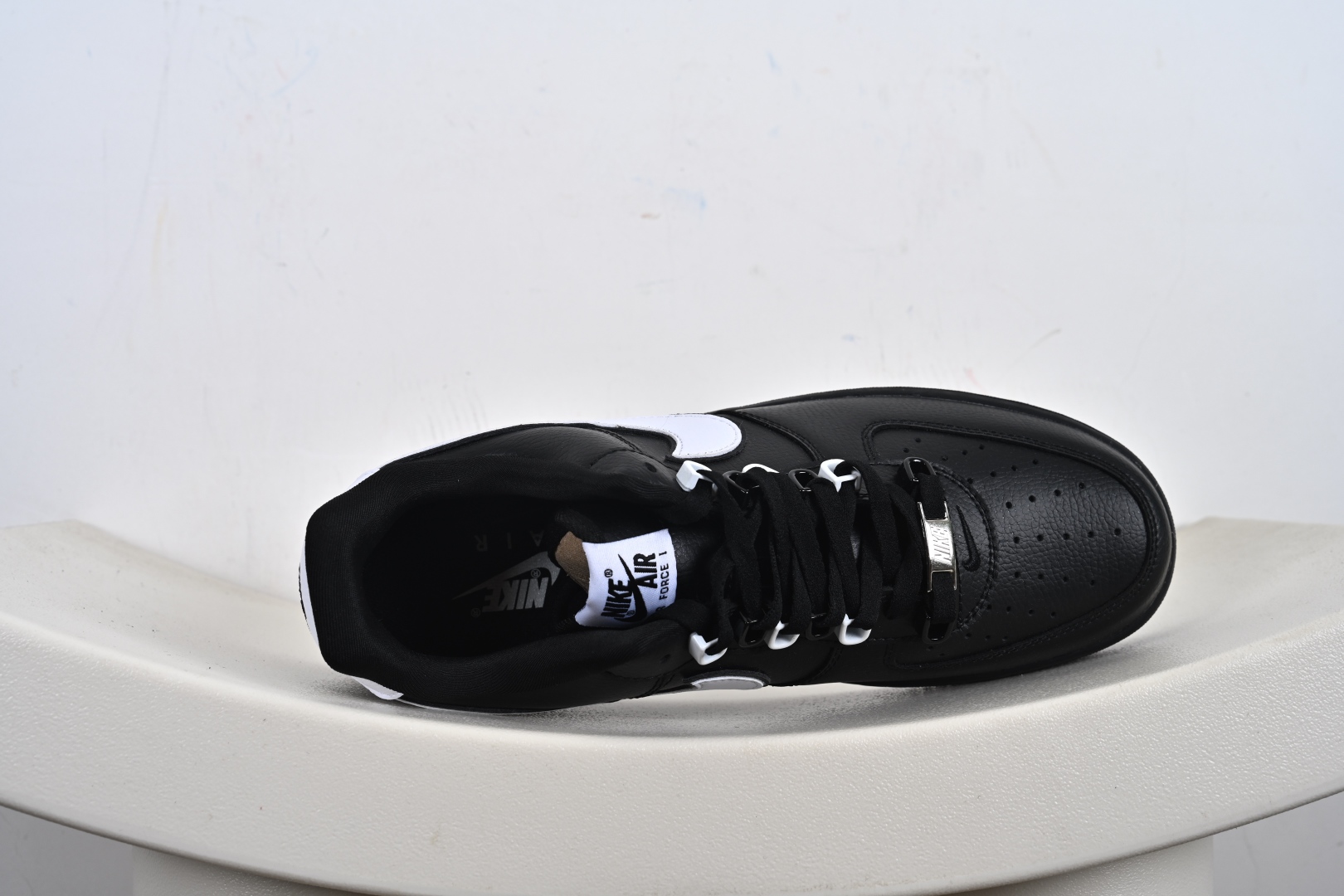 定制版 NIke Air Force 1 '07 Low “黑白扣”空军一号 低帮 运动鞋 CQ0492-001