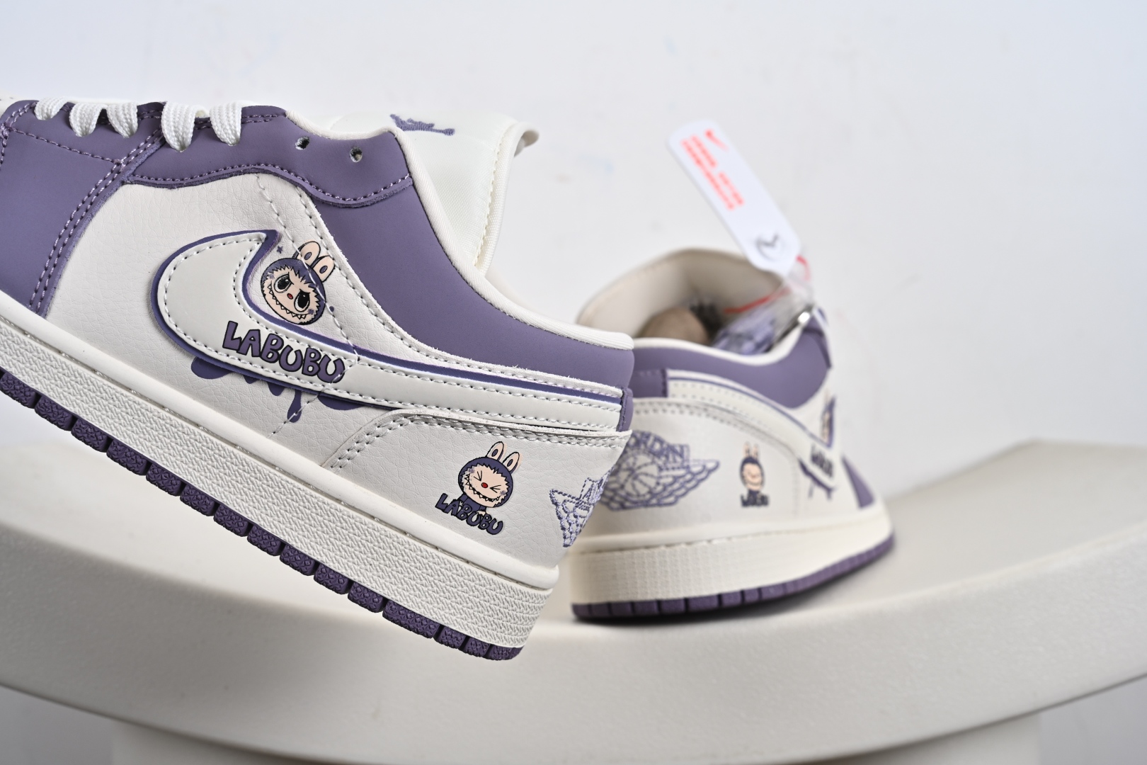 Nk Air Jordan 1 Low 定制配色 拉布布系列 定制AJ联名-高端定制 低帮复古文化板鞋 QR2025-005