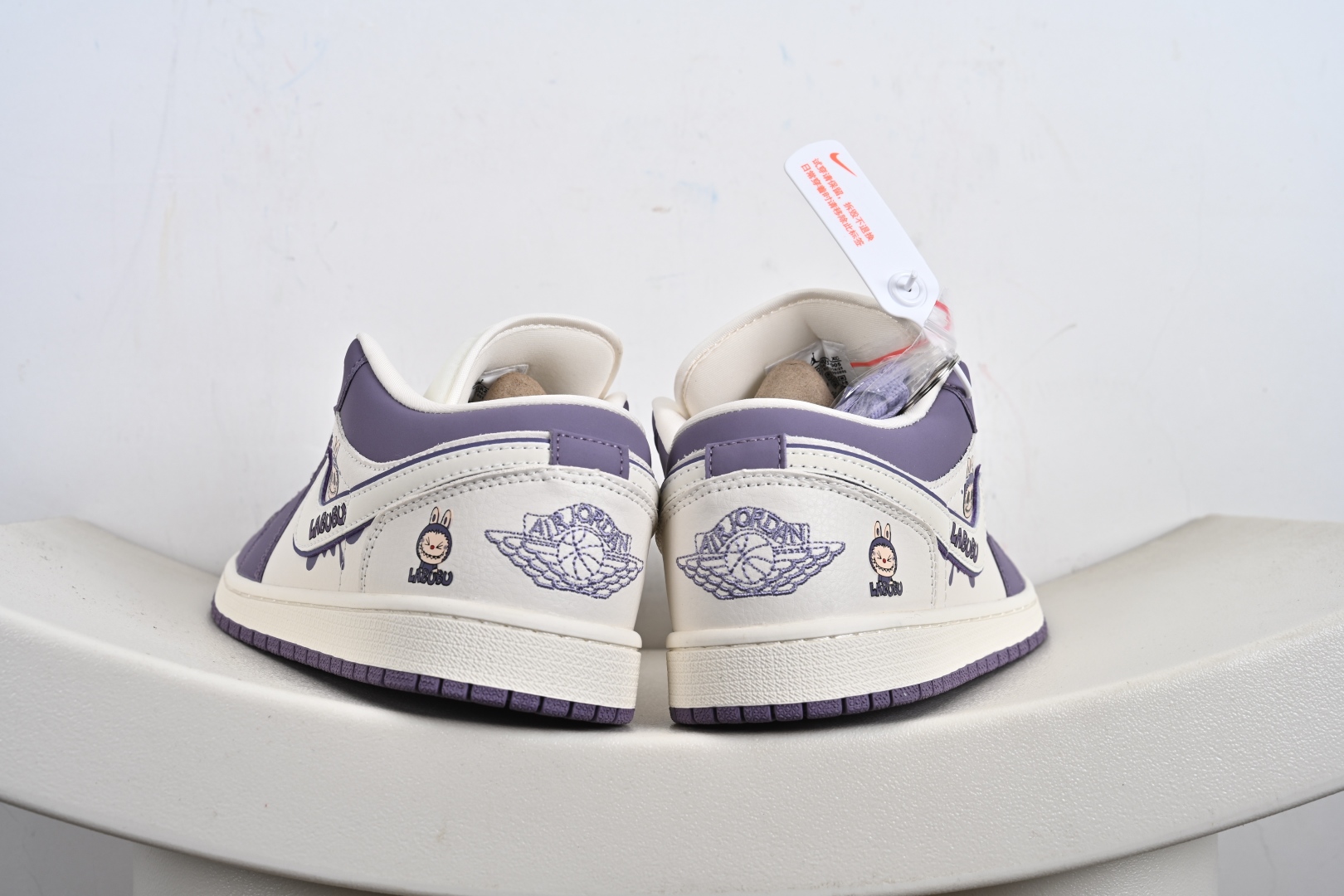Nk Air Jordan 1 Low 定制配色 拉布布系列 定制AJ联名-高端定制 低帮复古文化板鞋 QR2025-005