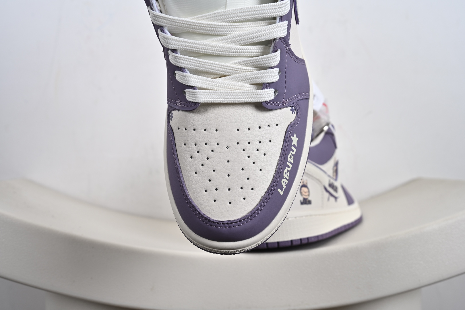Nk Air Jordan 1 Low 定制配色 拉布布系列 定制AJ联名-高端定制 低帮复古文化板鞋 QR2025-005