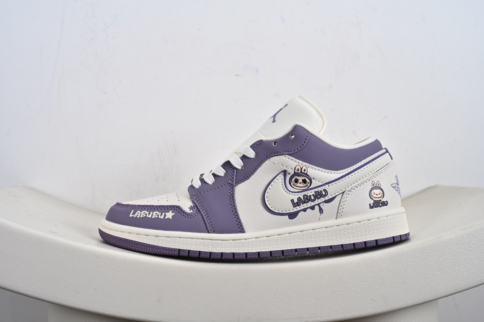 Nk Air Jordan 1 Low 定制配色 拉布布系列 定制AJ联名-高端定制 低帮复古文化板鞋 QR2025-005