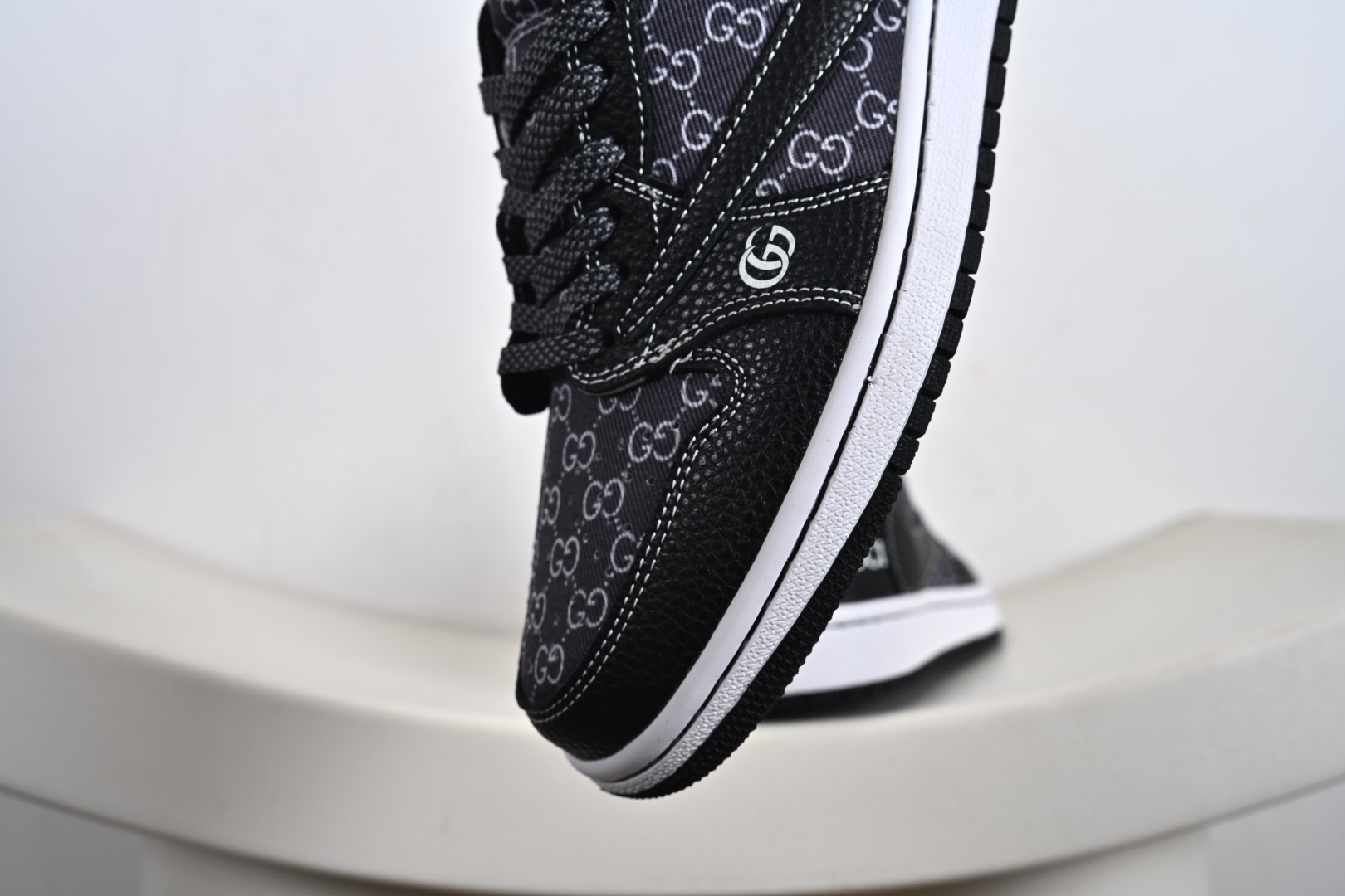 Travis Scott x Fragment Design x Air Jordan 1 Low OG SP AJ1 乔1 古驰联名 黑荔纹 低帮文化休闲板鞋 DZ5899-002
