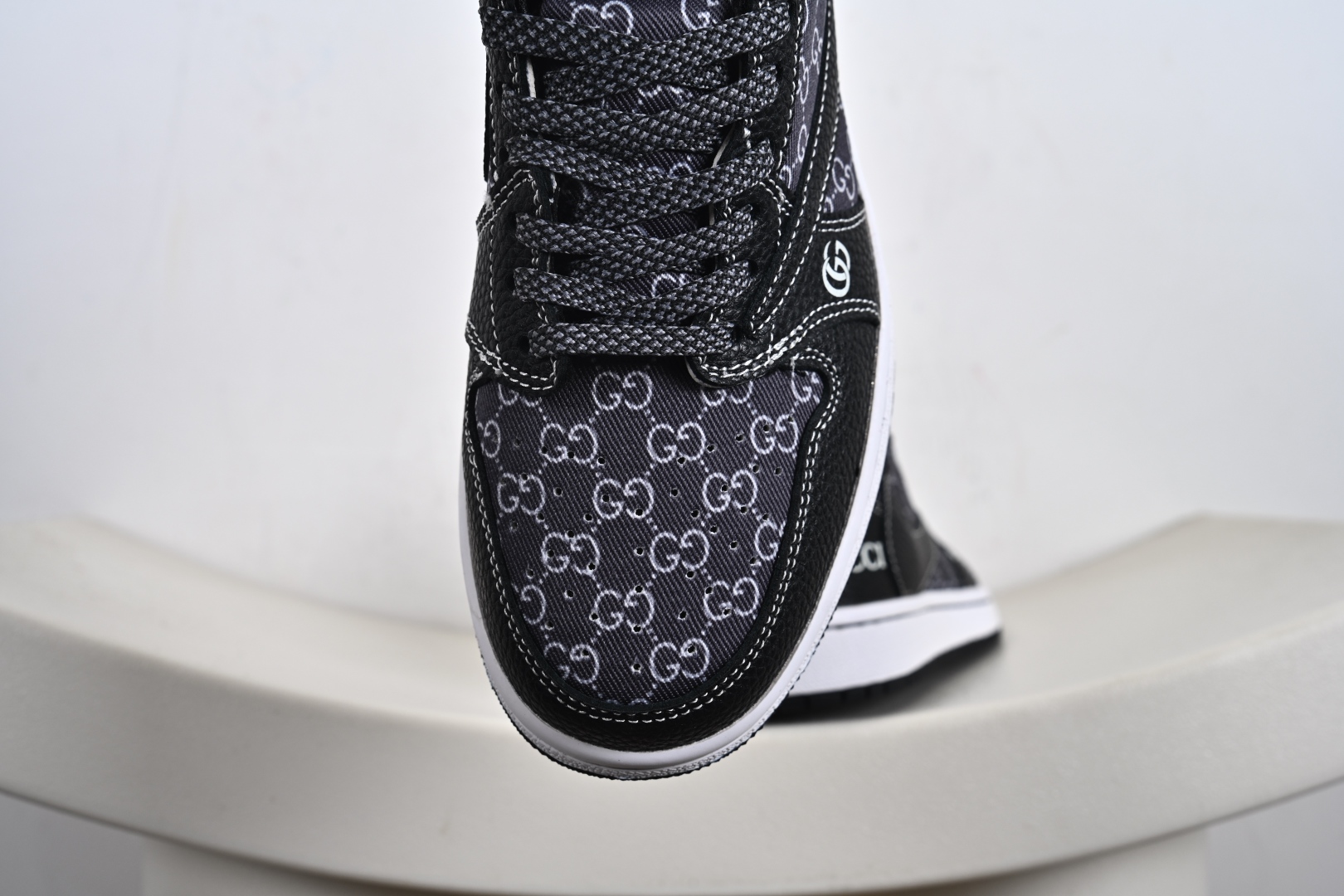 Travis Scott x Fragment Design x Air Jordan 1 Low OG SP AJ1 乔1 古驰联名 黑荔纹 低帮文化休闲板鞋 DZ5899-002