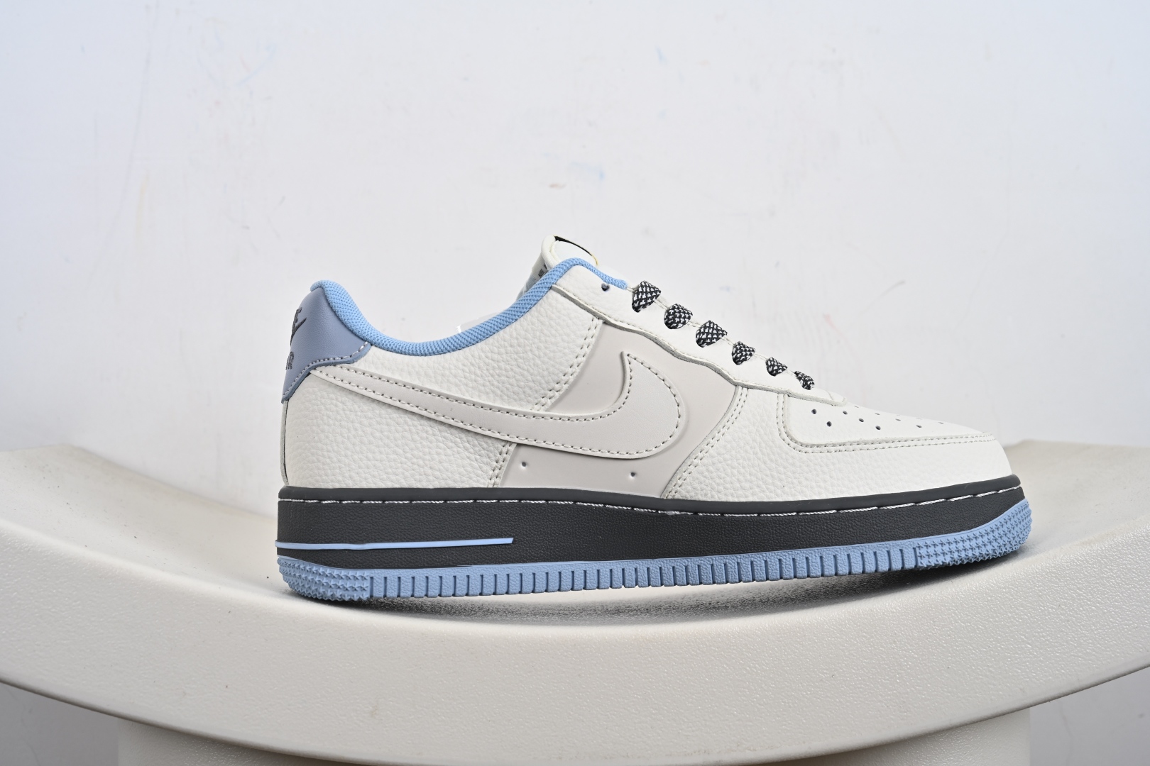 Stussy x Nike Air Force 1 Low 斯图西 x 耐克 空军一号 低帮 联名白灰蓝 QW5606-267
