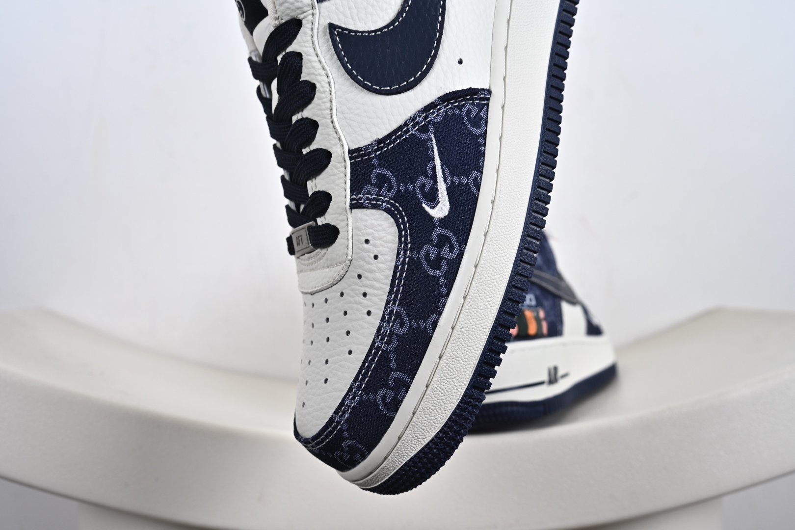 NIke Air Force 1 '07 Low 古驰联名--藏蓝牛仔 空军一号低帮 运动鞋 休闲鞋 SC0601-568