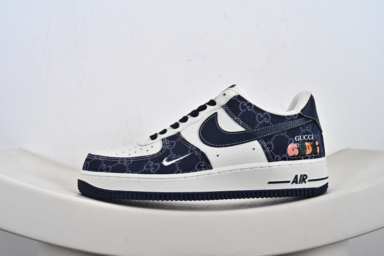 NIke Air Force 1 '07 Low 古驰联名--藏蓝牛仔 空军一号低帮 运动鞋 休闲鞋 SC0601-568