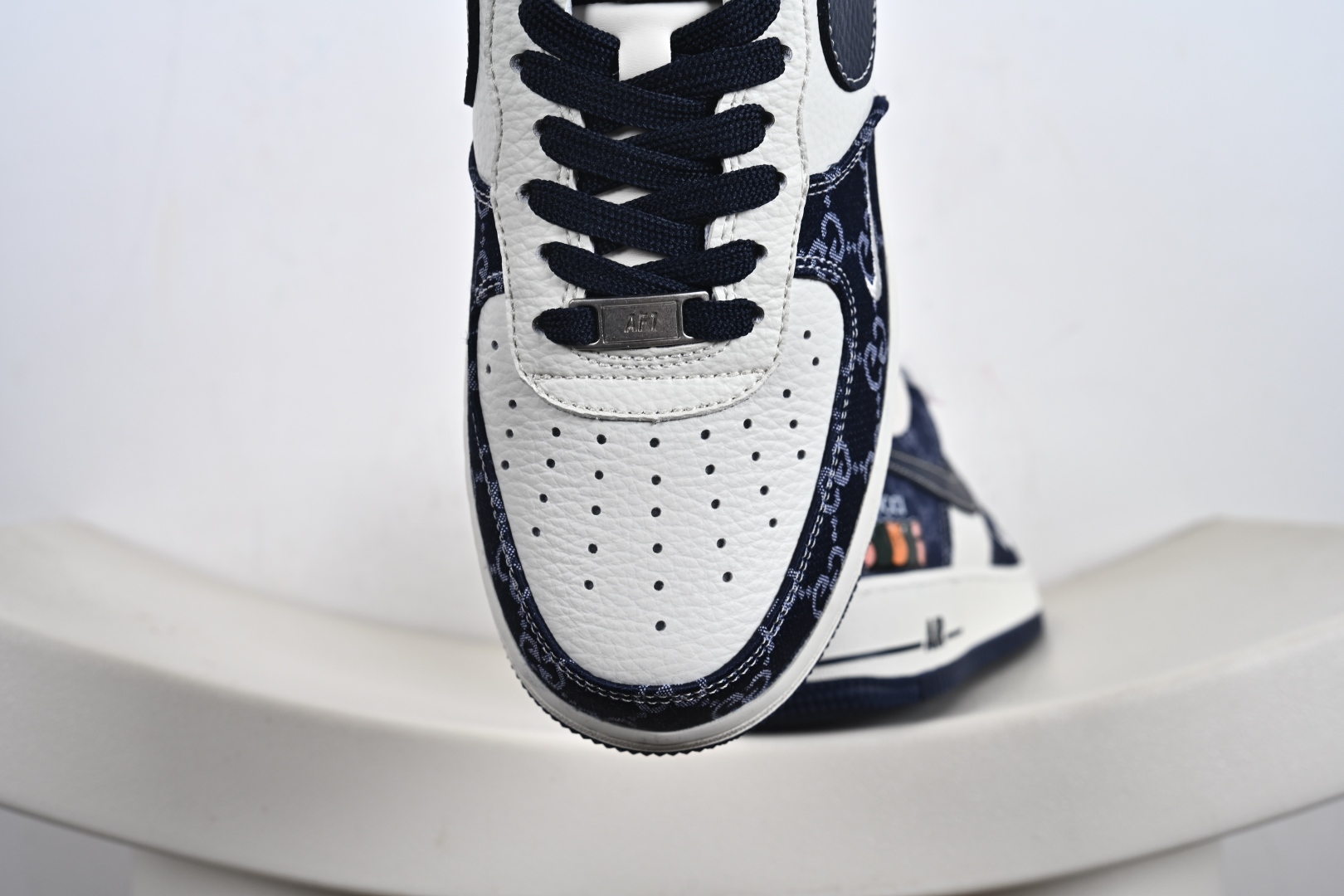 NIke Air Force 1 '07 Low 古驰联名--藏蓝牛仔 空军一号低帮 运动鞋 休闲鞋 SC0601-568