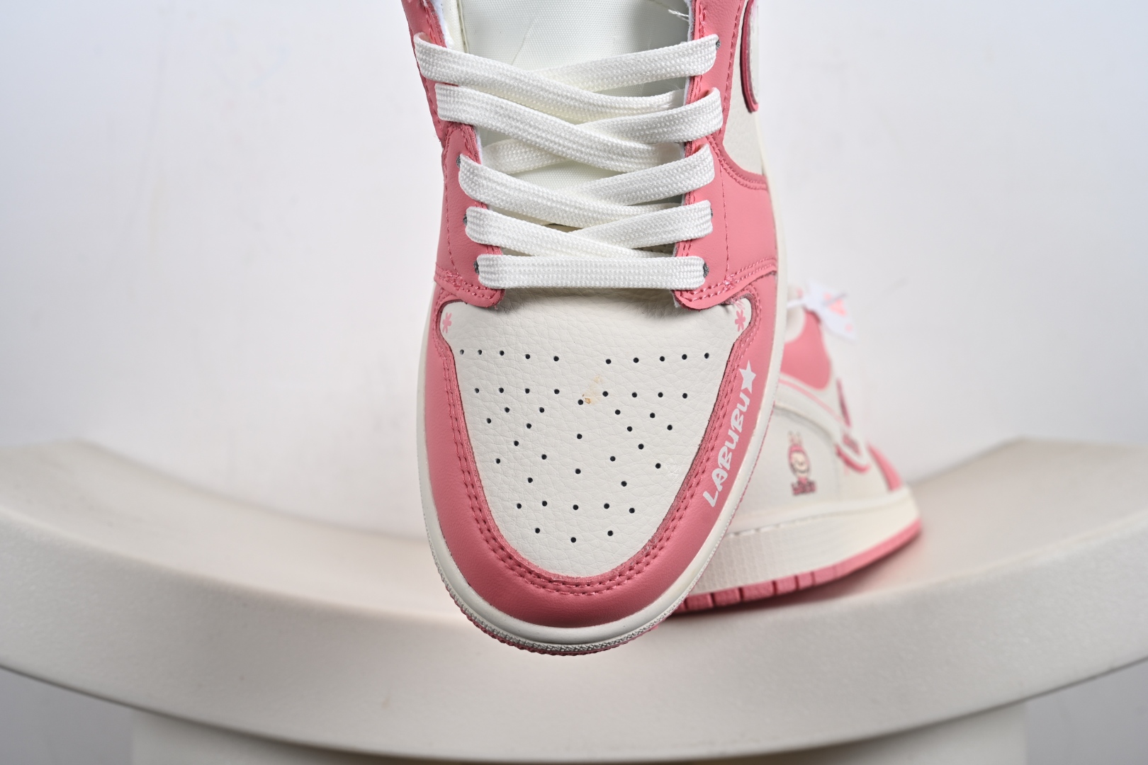 260 Labubu x Air Jordan 1 Low 玫粉拉布布 QR2025-007