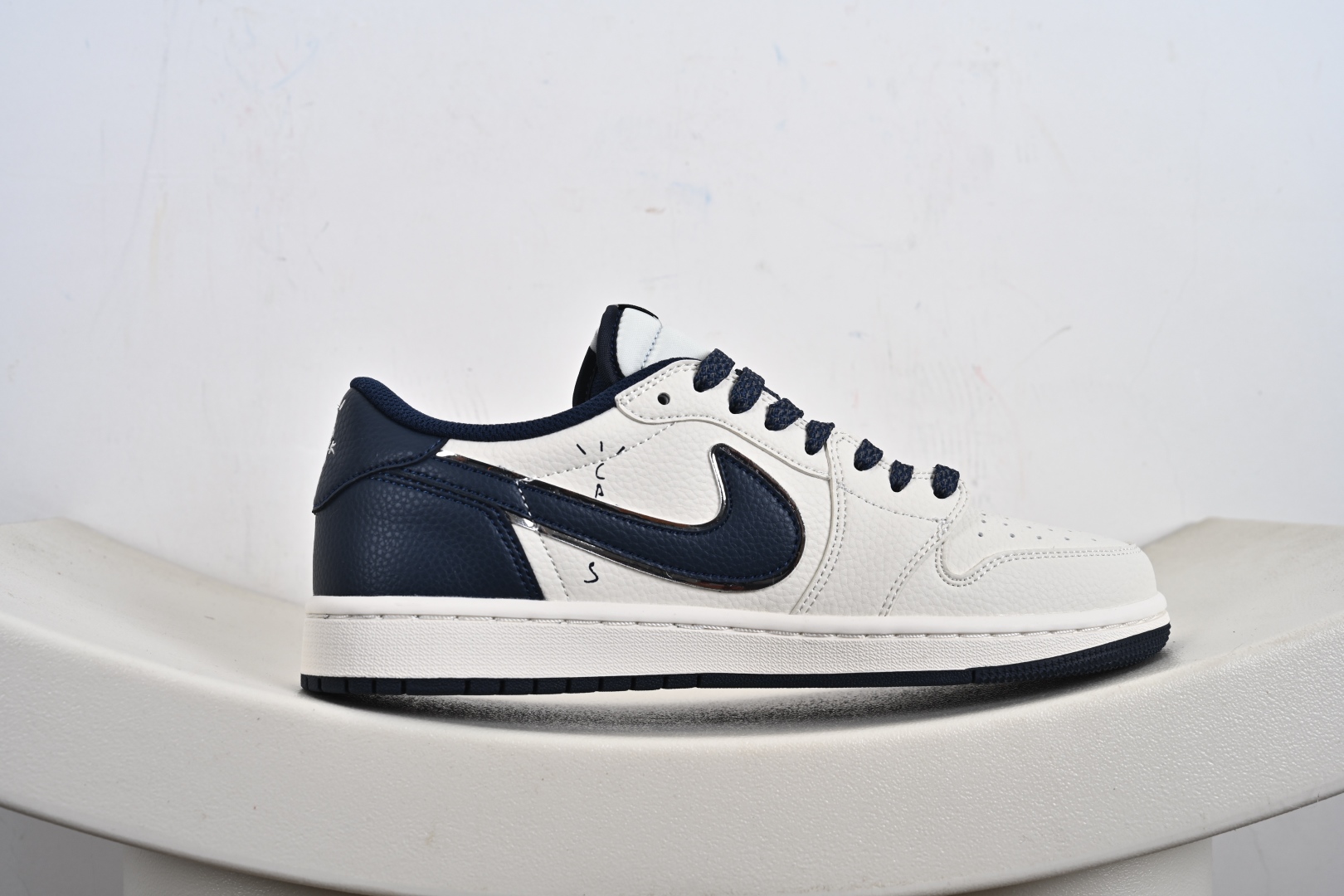 260  定制版 Nike Air Jordan 1 x Travis Scott × Stussy AJ1倒勾 乔一倒钩 ‘DIY’定制 耐克 低帮文化篮球鞋 ST5696-265