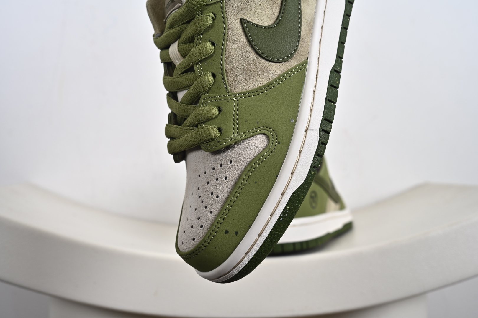 200 免检版 配色齐全 Yuto Horigome x Nike Dunk SB Low ”Asparagus”绿白 HF8022-300