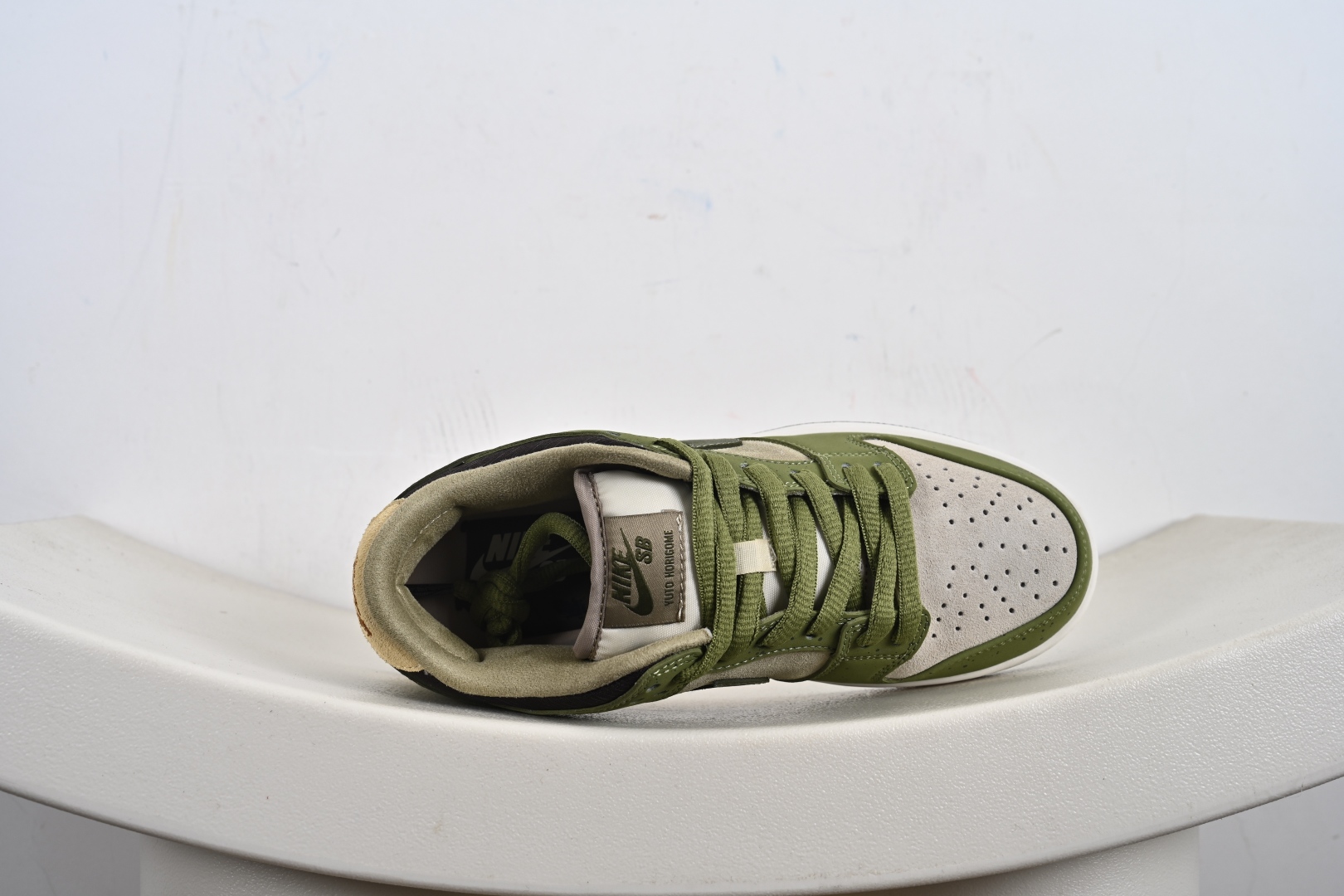 200 免检版 配色齐全 Yuto Horigome x Nike Dunk SB Low ”Asparagus”绿白 HF8022-300
