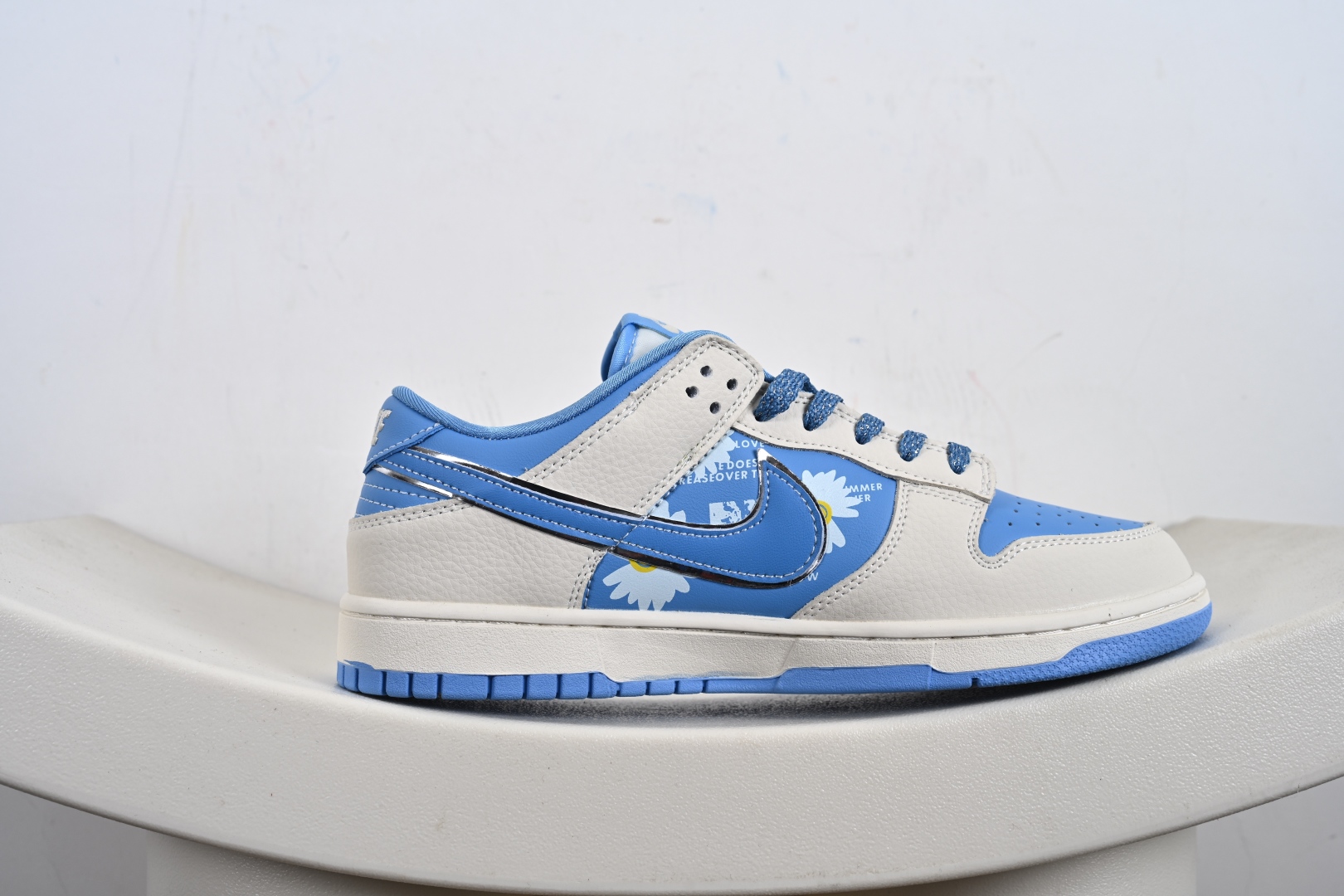260  定制版 Peaceminusone x Nike Dunk SB Low 小雏菊 x 耐克 SB 低帮 联名米白蓝 SR2025-004