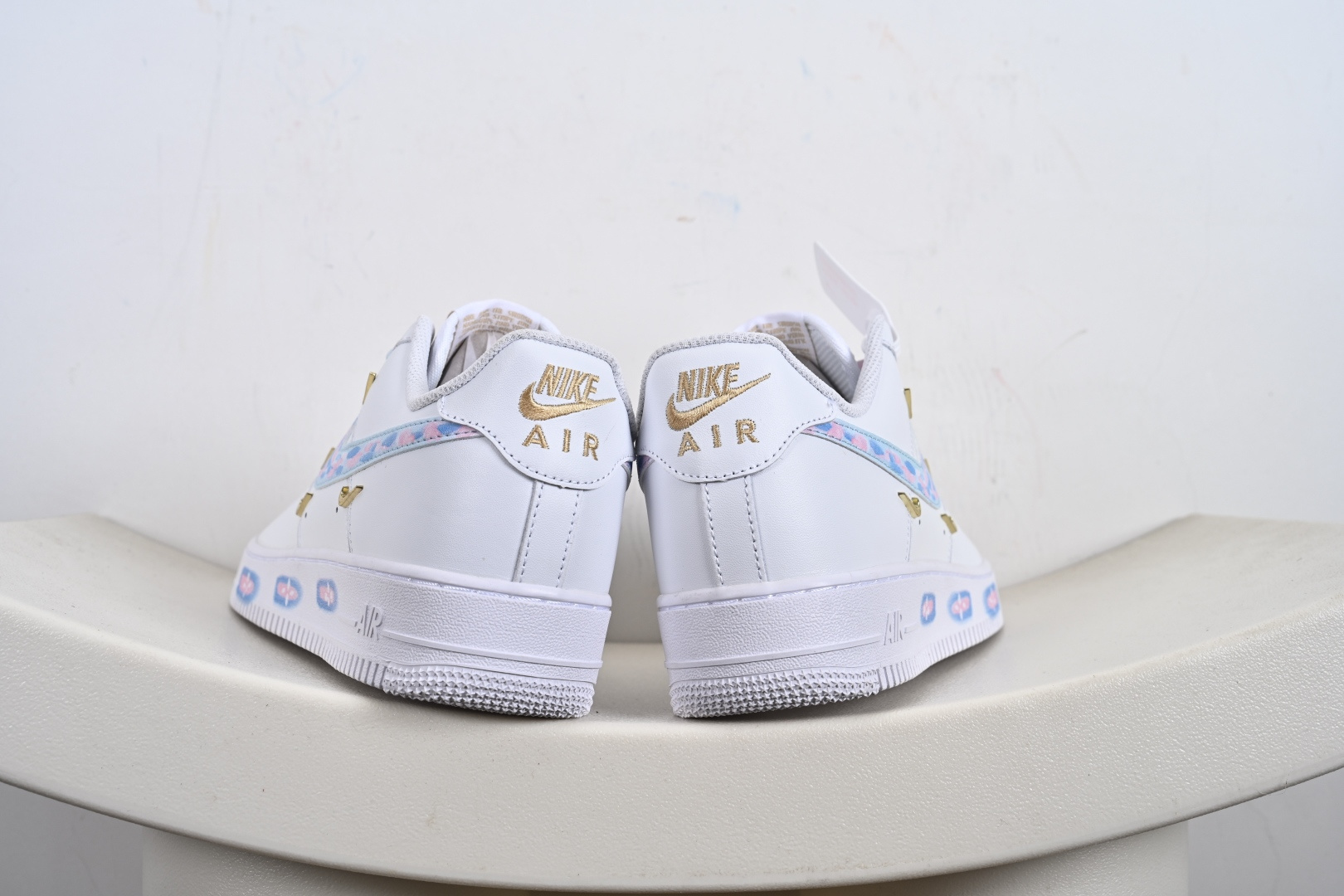 定制版NK Air Force 1'07 Low 四勾莫奈印象 空军一号低帮休闲板鞋 ZH0316-105