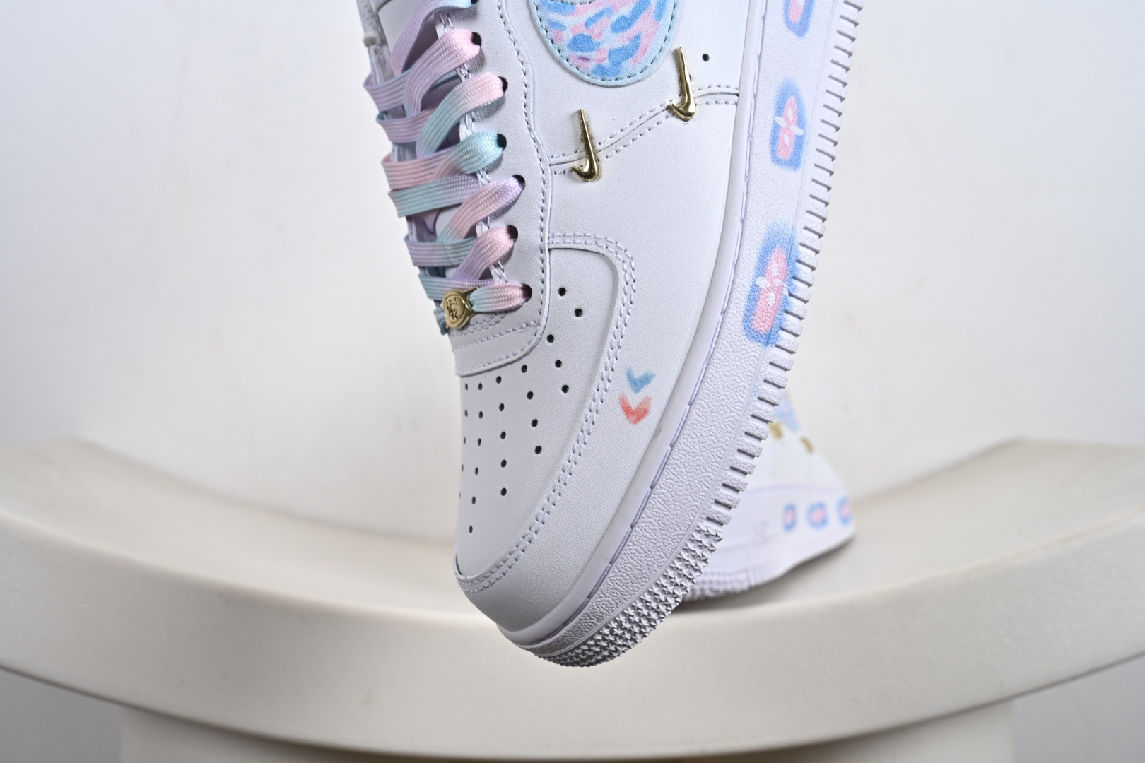 定制版NK Air Force 1'07 Low 四勾莫奈印象 空军一号低帮休闲板鞋 ZH0316-105