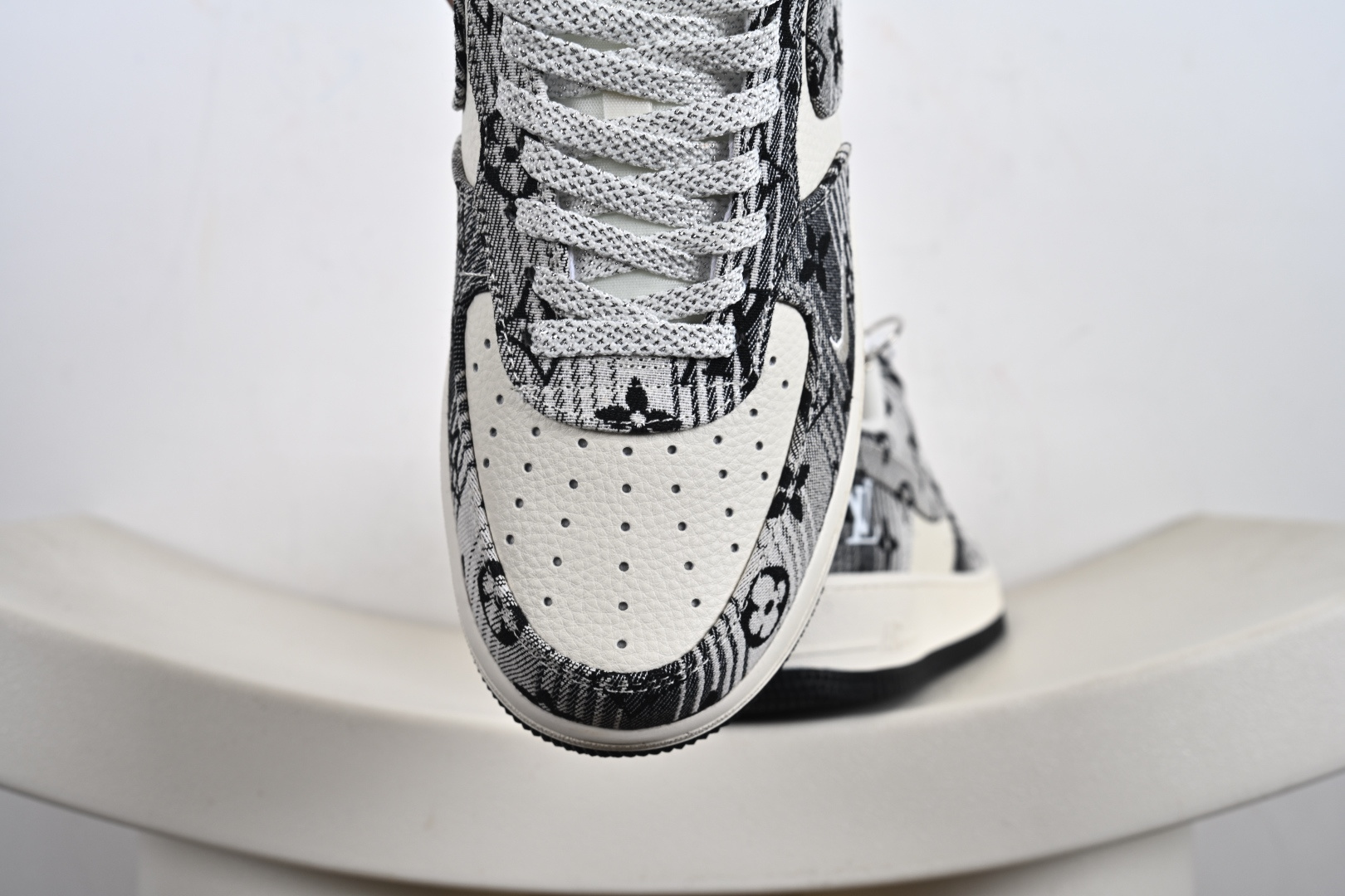 定制版NK Air Force 1 '07 Low “L联名——灰花布”空军一号 低帮 运动鞋 休闲鞋 DF0188-077