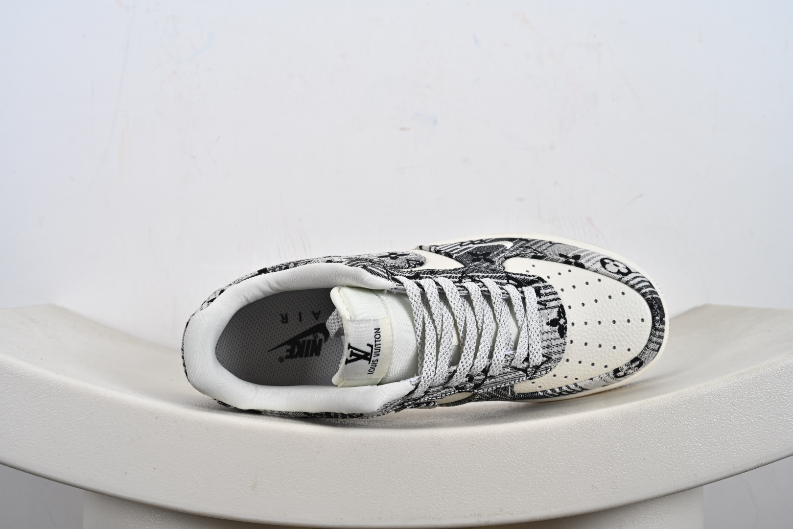 定制版NK Air Force 1 '07 Low “L联名——灰花布”空军一号 低帮 运动鞋 休闲鞋 DF0188-077