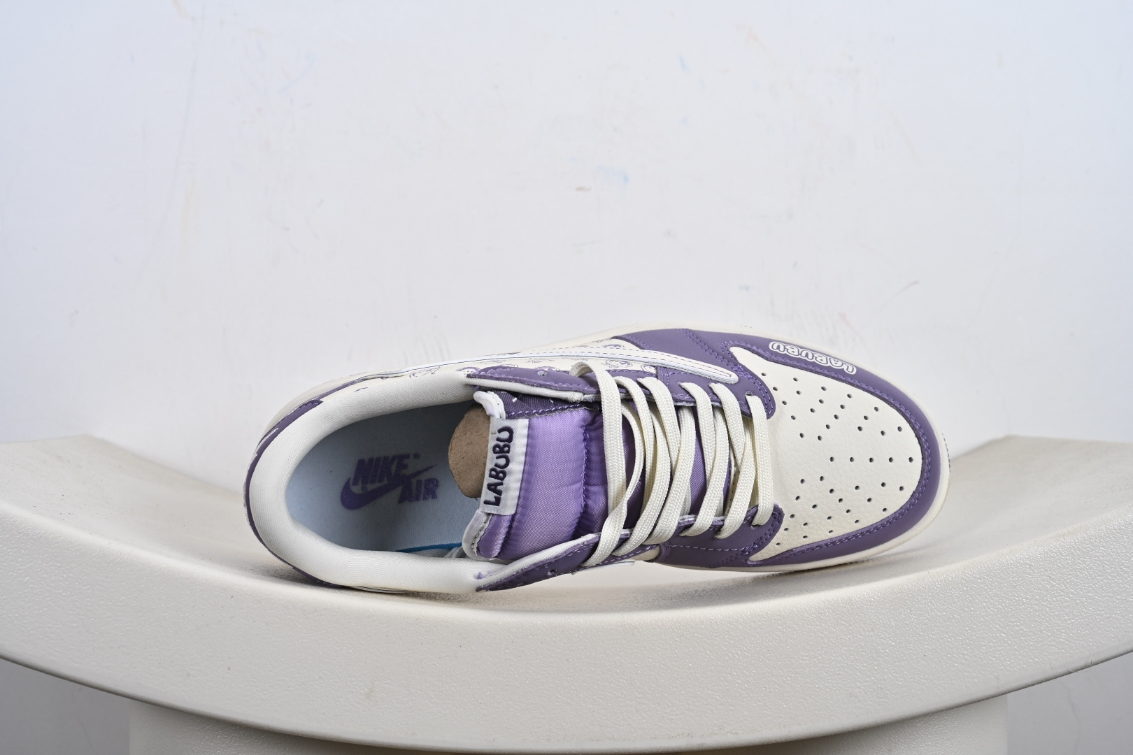 Travis Scott x Fragment Design x Jordan Air Jordan 1 Low OG SP “Labubu联名---奶白紫” LD2028-058