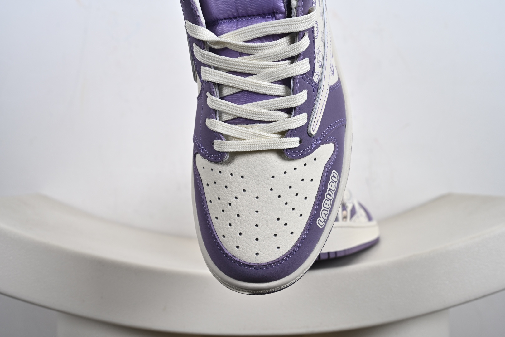 Travis Scott x Fragment Design x Jordan Air Jordan 1 Low OG SP “Labubu联名---奶白紫” LD2028-058