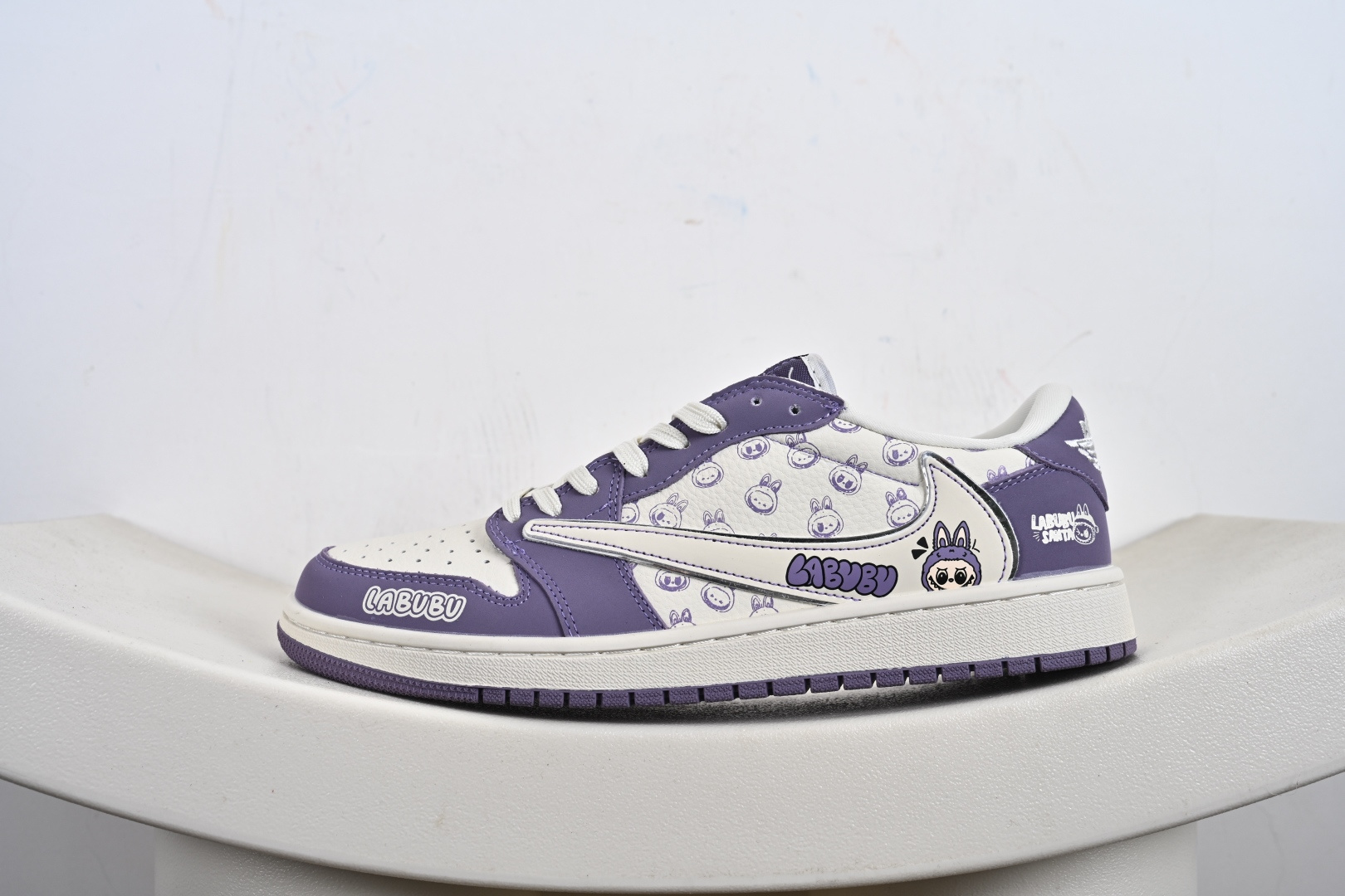 Travis Scott x Fragment Design x Jordan Air Jordan 1 Low OG SP “Labubu联名---奶白紫” LD2028-058
