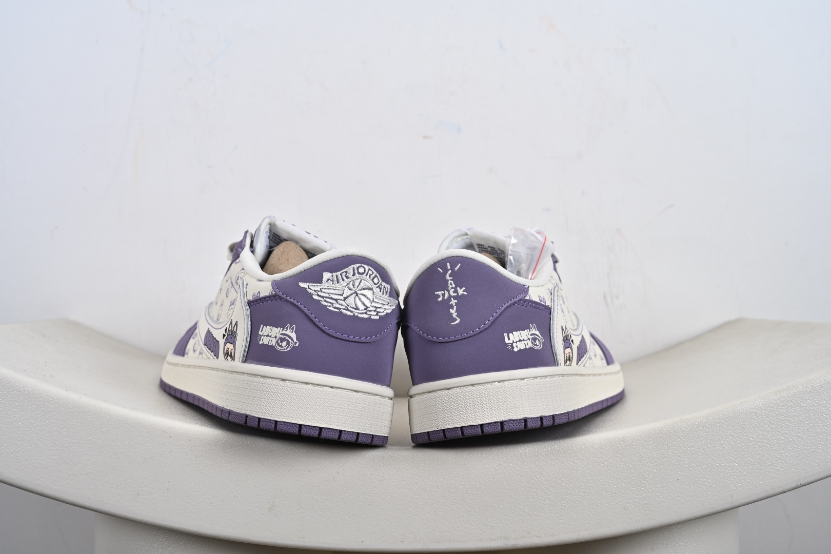 Travis Scott x Fragment Design x Jordan Air Jordan 1 Low OG SP “Labubu联名---奶白紫” LD2028-058