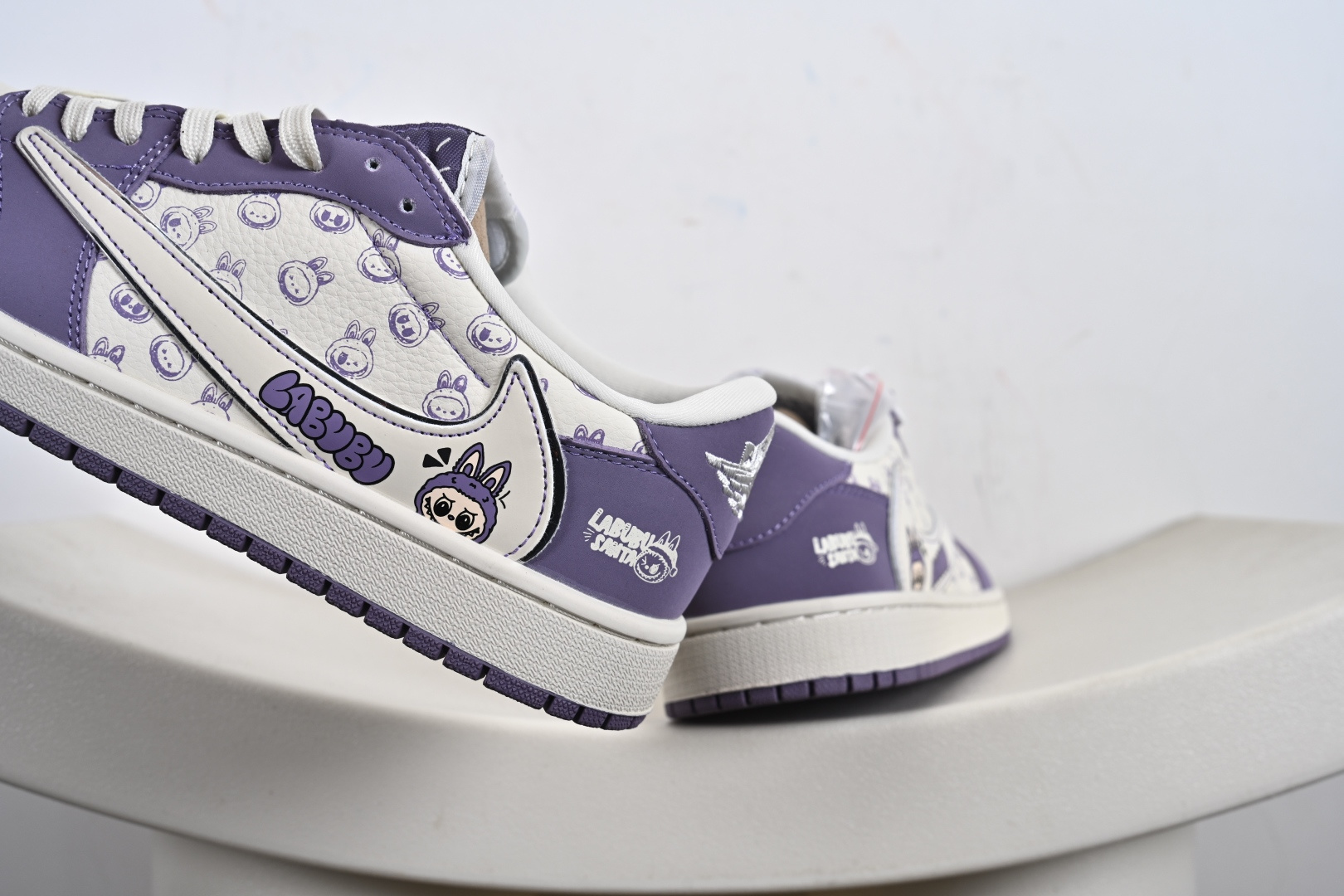 Travis Scott x Fragment Design x Jordan Air Jordan 1 Low OG SP “Labubu联名---奶白紫” LD2028-058