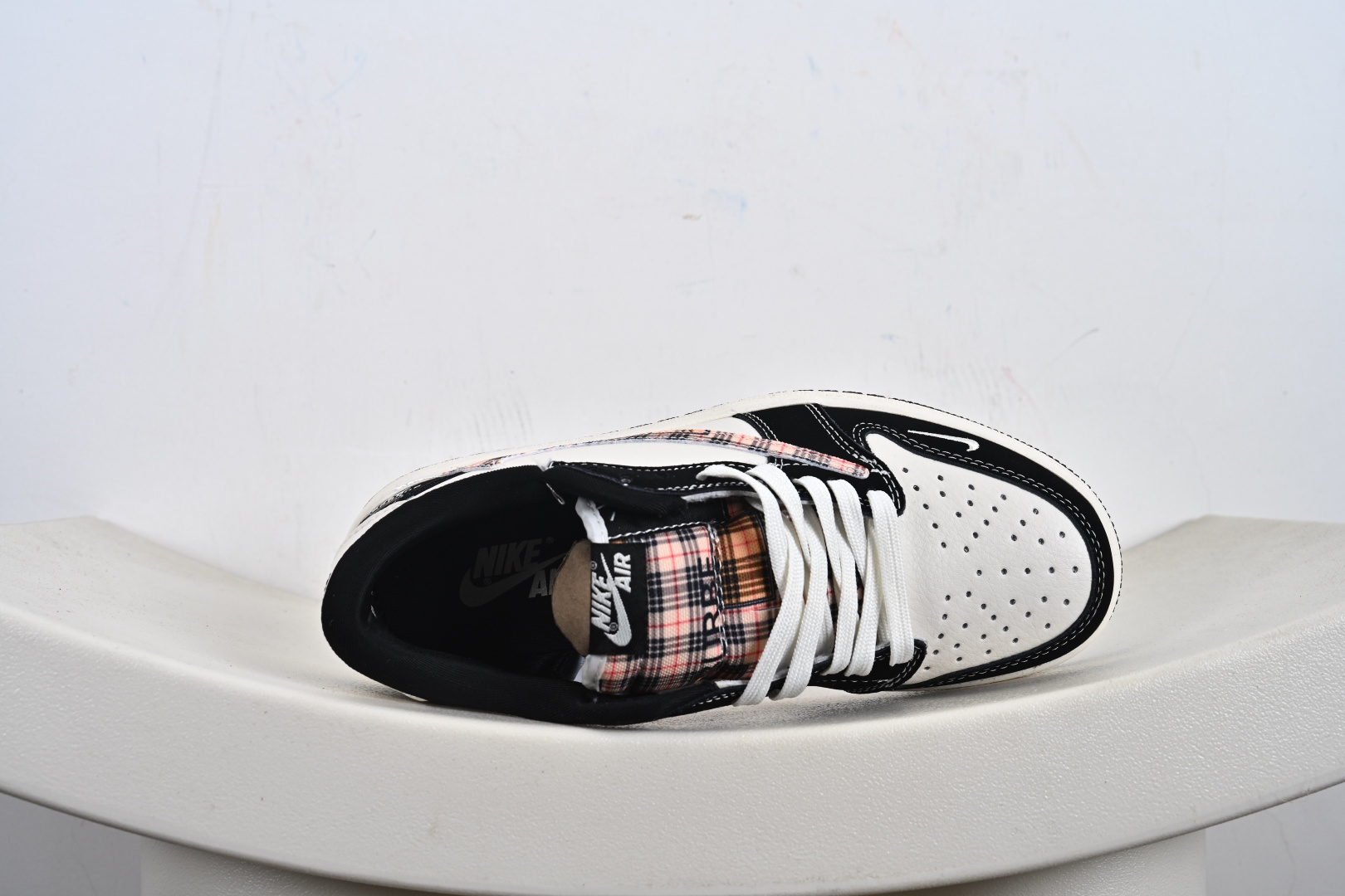 定制版Travis Scott x Fragment Design x Air Jordan 1 Low OG SP AJ1 乔1 联名款 低帮文化休闲板鞋 XS2025-048