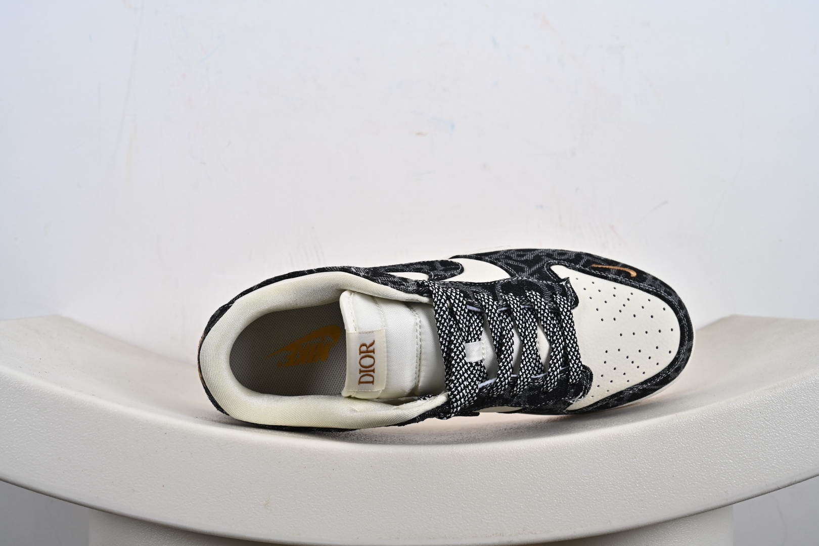 定制版Nike SB Dunk Low 迪奥联名 墨纹牛仔 高端定制 低帮休闲板鞋 SD6688-001