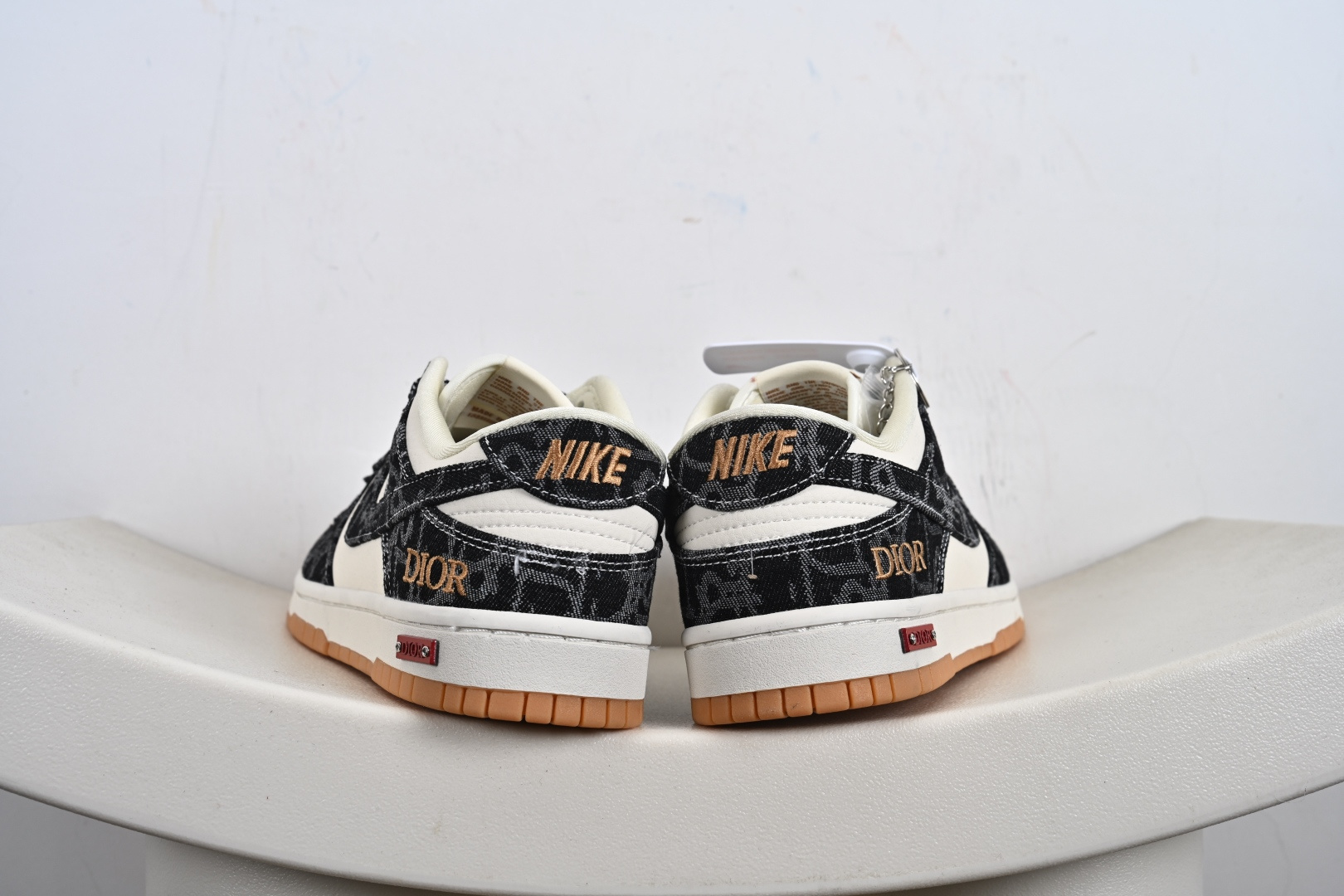定制版Nike SB Dunk Low 迪奥联名 墨纹牛仔 高端定制 低帮休闲板鞋 SD6688-001