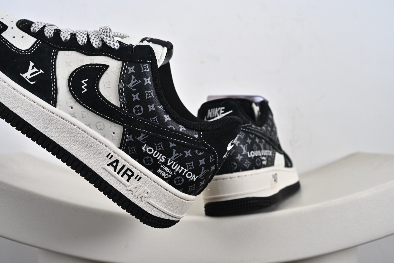 定制版Nike Air Force 1'07 Low LV联名 缝织标印花 空军一号低帮休闲板鞋 CX5050-Y10