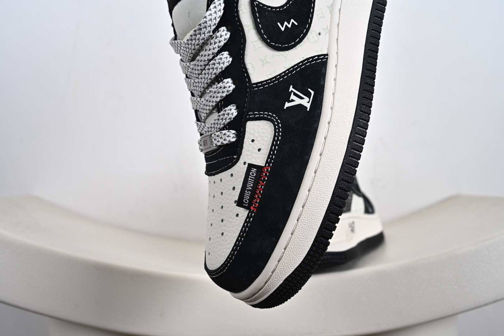 定制版Nike Air Force 1'07 Low LV联名 缝织标印花 空军一号低帮休闲板鞋 CX5050-Y10