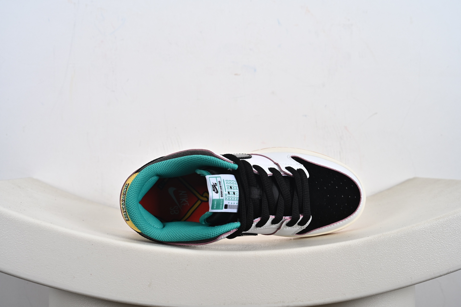 ST 免检版 配色齐全 CSEF x Nike Dunk SB 白绿黑色 HJ4132-100