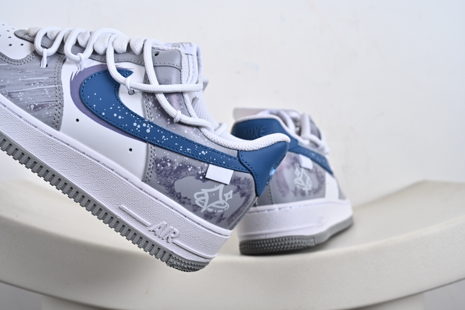 定制版Nike Air Force 1'07 Low 繁星似点 空军一号低帮休闲板鞋 ZH0316-099