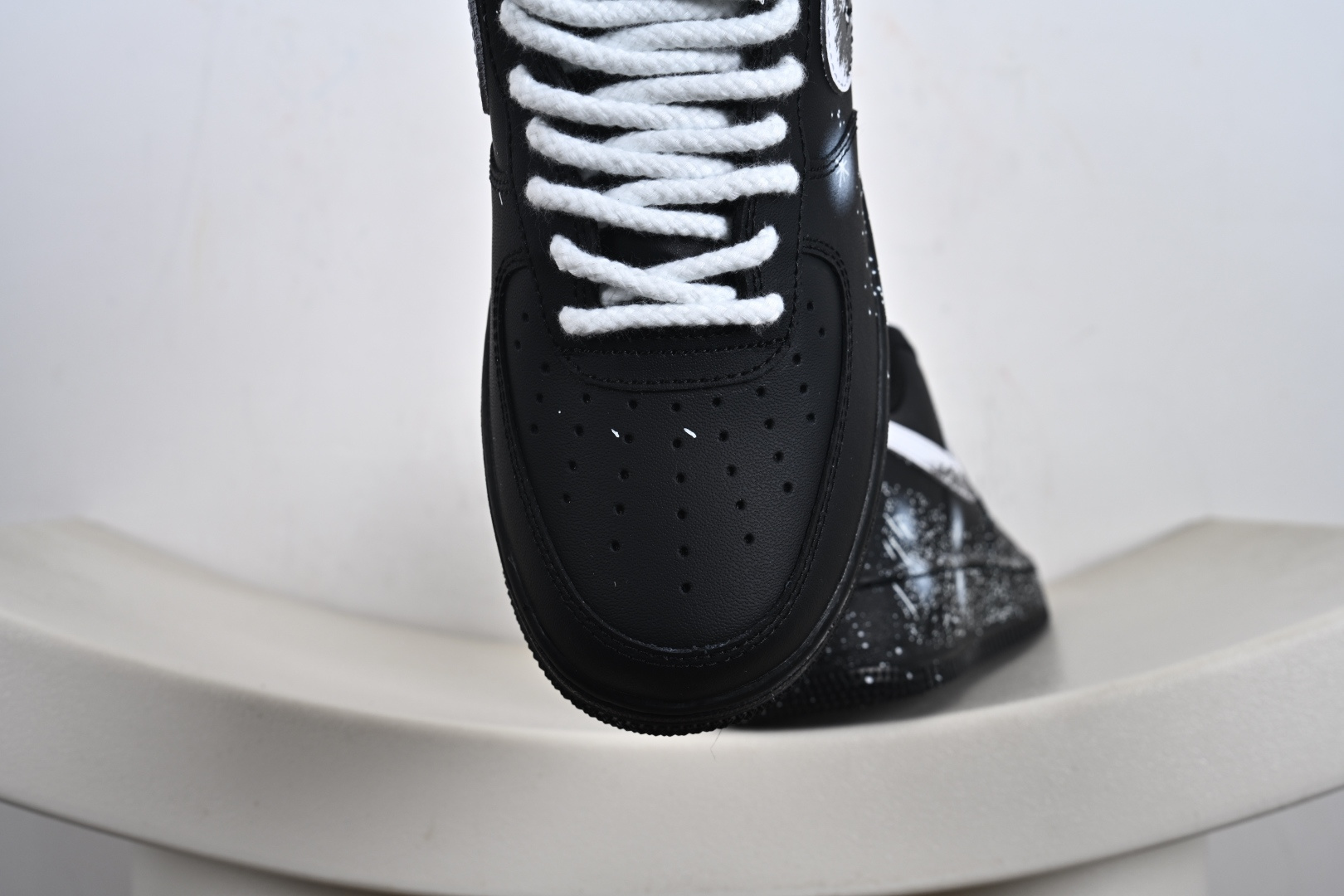 定制版Nike Air Force 1 Low’07 繁星似点 手绘 泼墨 空军一号低帮休闲板鞋 ZH0316-101