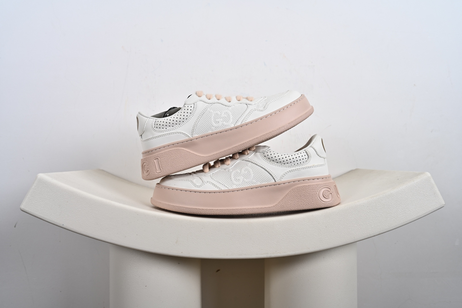 意大利时装奢饰品牌·古驰Gucci Screener GG Wayne Low 韦恩溶解系列经典原型复古百搭做旧老爹厚底板鞋 431942