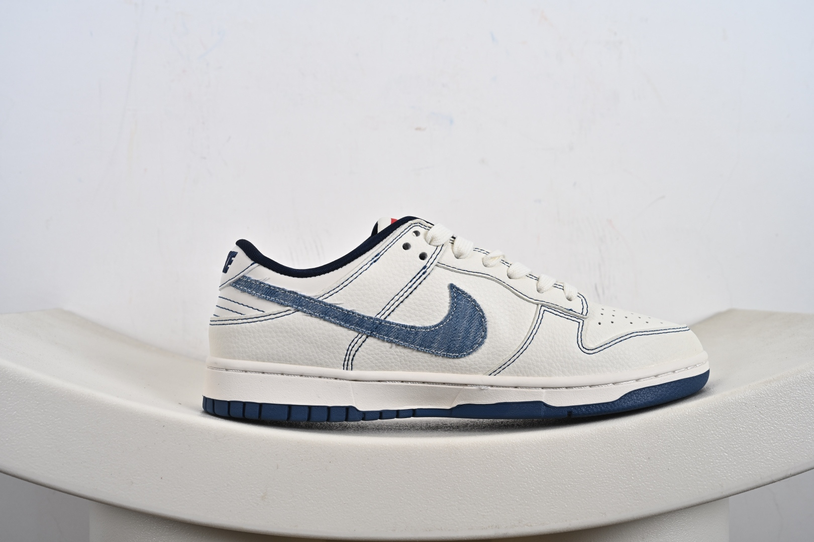 定制版Supreme x Nike Dunk SB Low Sup x 耐克 SB 低帮 白蓝牛仔勾 JP1628-016