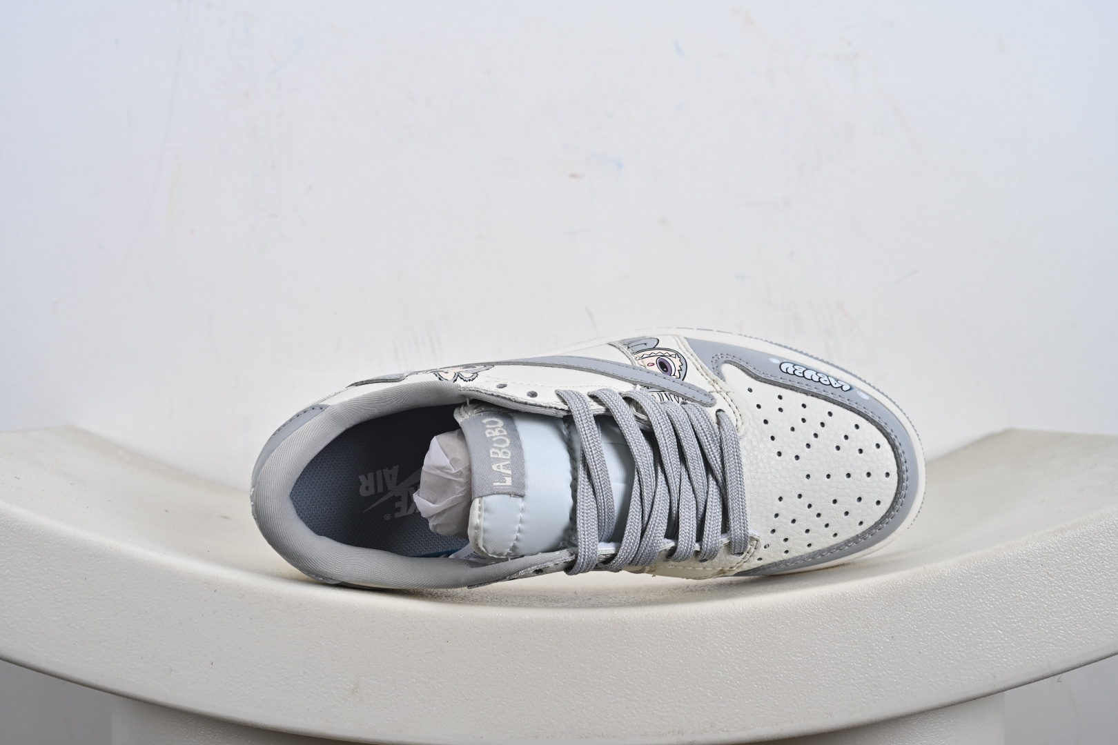 Travis Scott x Fragment Design x Jordan Air Jordan 1 Low OG SP “米灰拉布布” JW1188-163