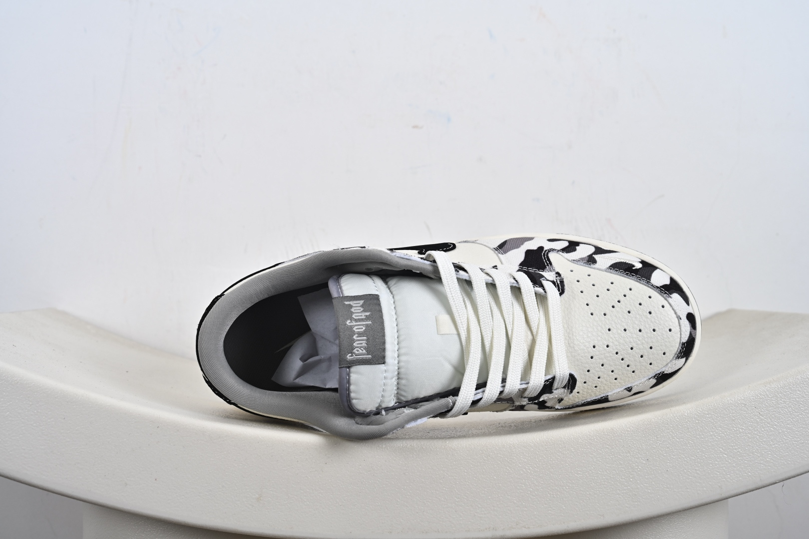 Nike SB Dunk Low“ 灰迷彩” 周年高端定制 低帮休闲板鞋 SR2025-002