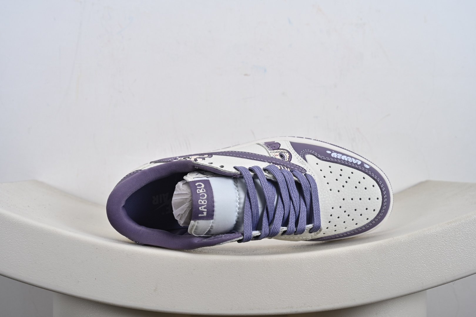 定制版Travis Scott x Fragment Design x Air Jordan 1 Low OG SP AJ1 乔1 Labubu 拉布布联名 低帮文化休闲板鞋 JW1188-164