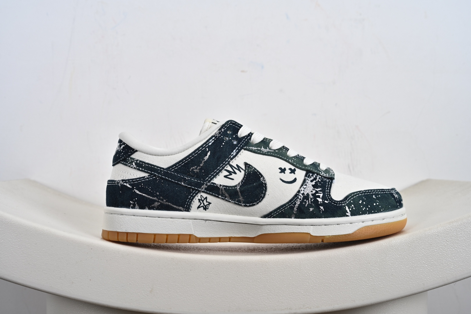 Nike SB Dunk Low“军绿织布” 高端定制 低帮休闲板鞋 SC0601-464