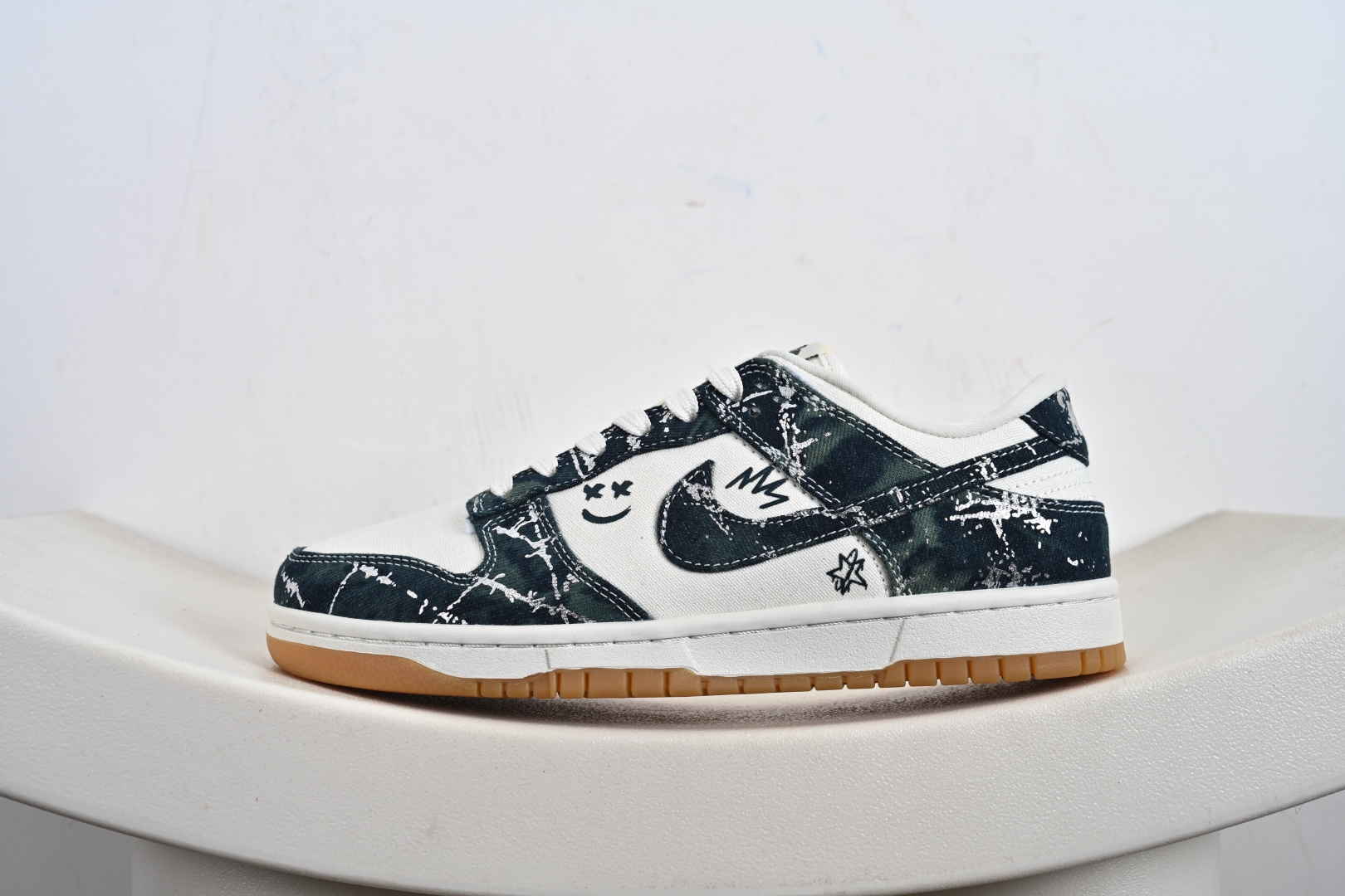 Nike SB Dunk Low“军绿织布” 高端定制 低帮休闲板鞋 SC0601-464