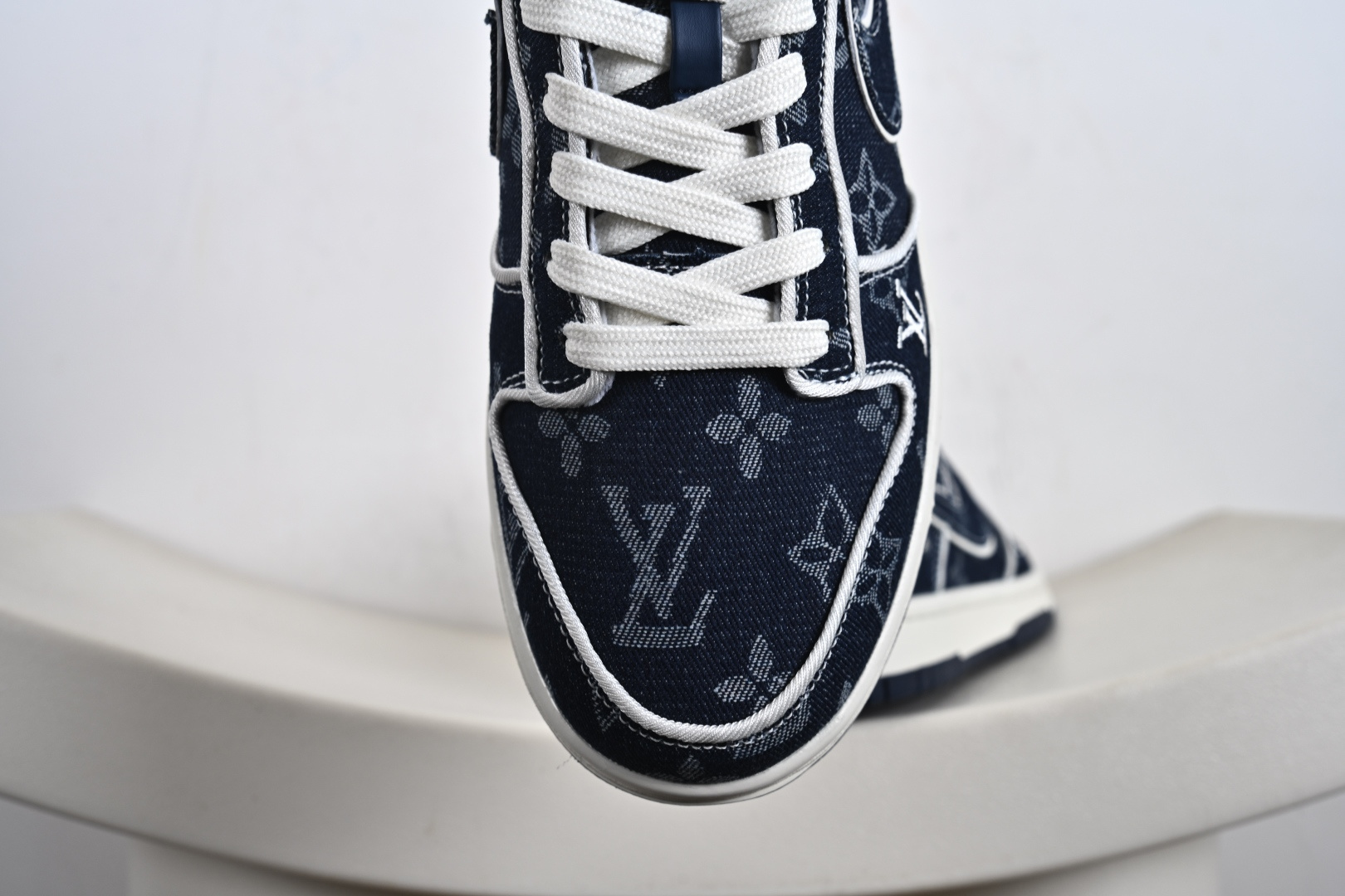 Nike SB Dunk Low“LV联名——深蓝牛仔” 高端定制 低帮休闲板鞋 SC0601-469