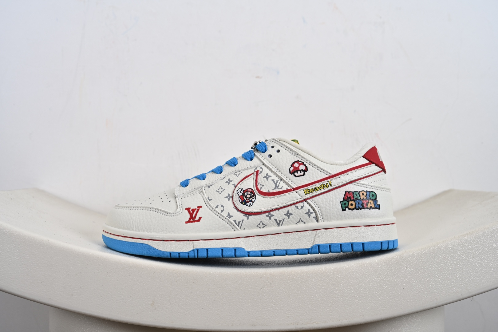 定制版NK SB Dunk Low 马里奥 三方联名 高端定制 低帮休闲板鞋 SC0601-472