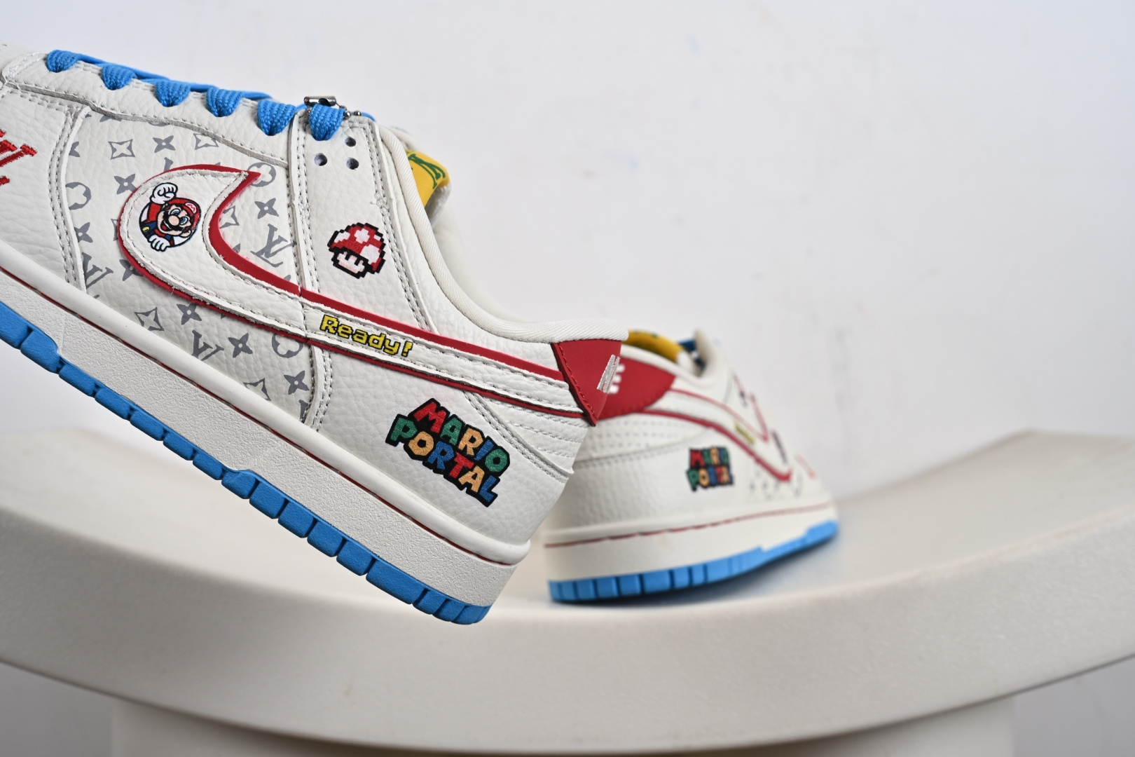 定制版NK SB Dunk Low 马里奥 三方联名 高端定制 低帮休闲板鞋 SC0601-472