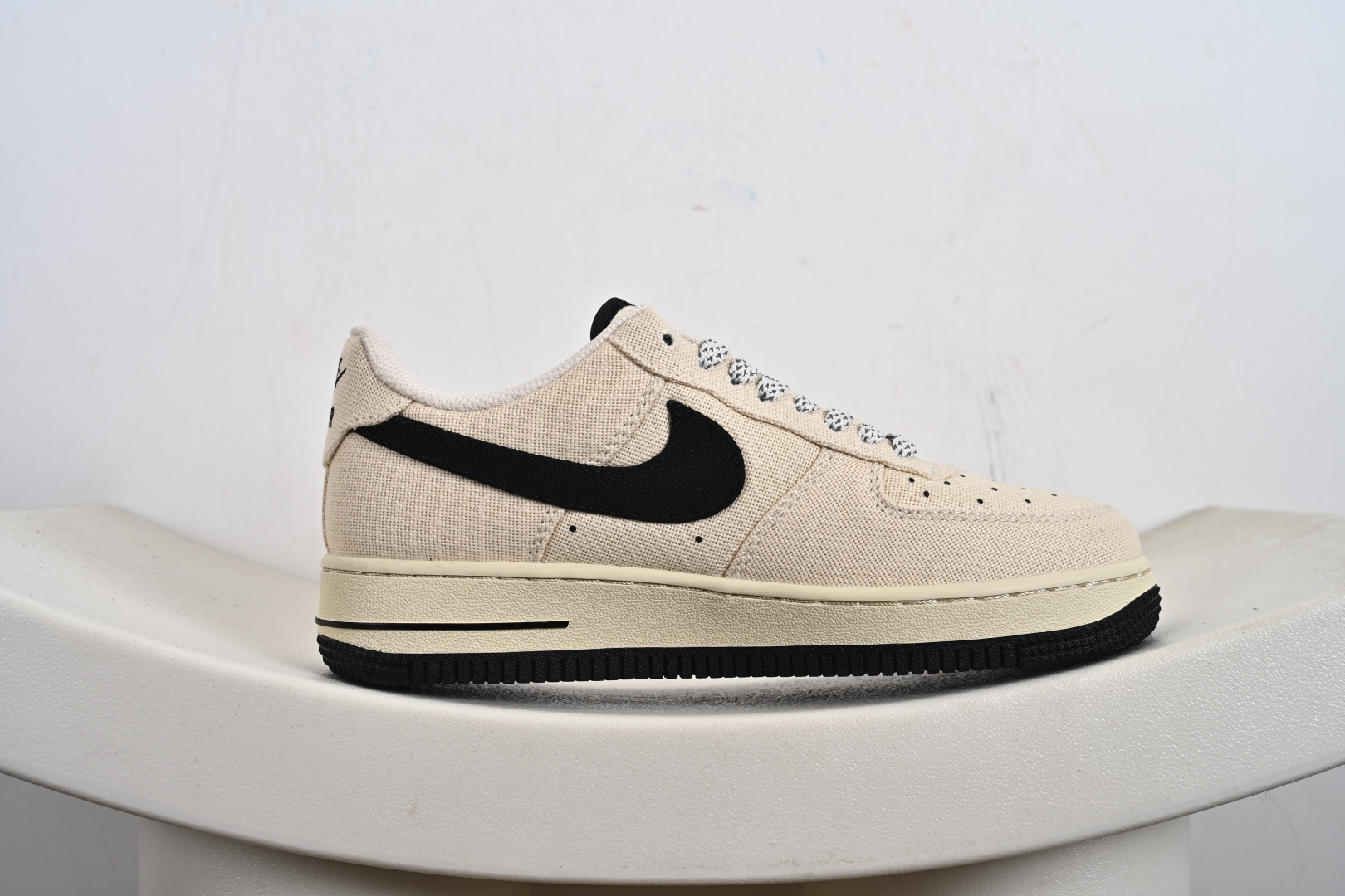 Stussy x Air Force 1 Low 斯图西 x 空军一号 低帮 联名米白黑 XX3168-155