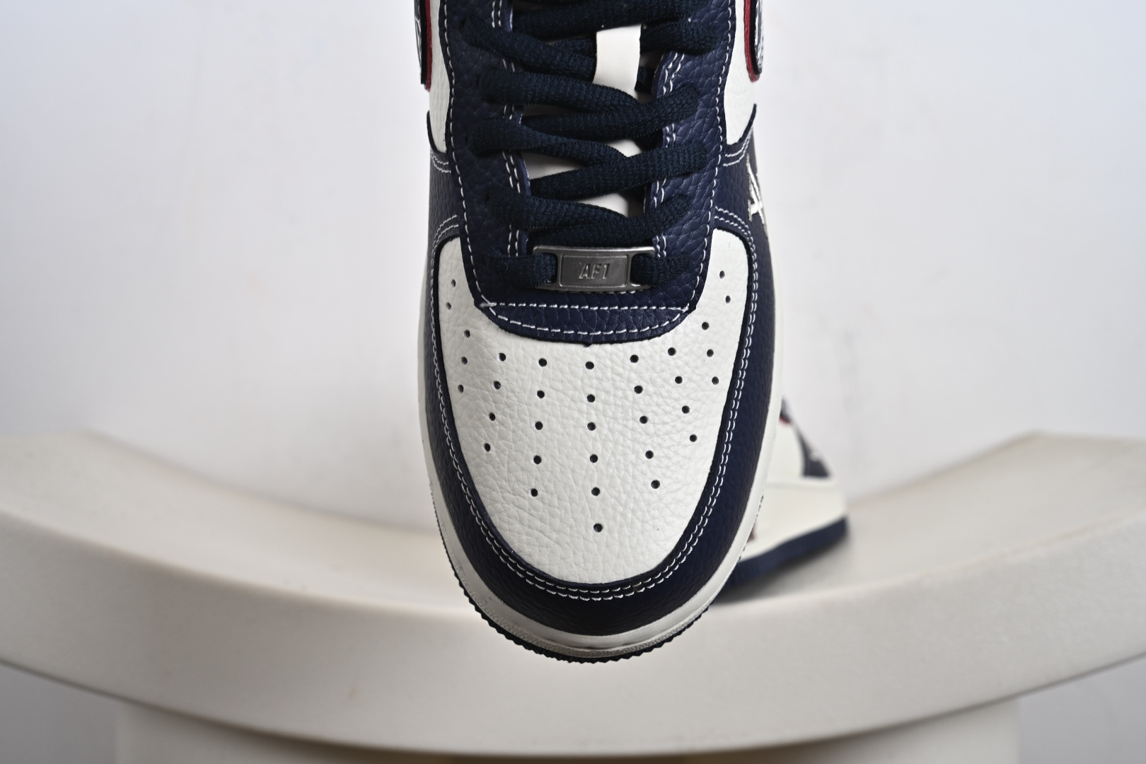 定制版Supreme x Louis x NK Air Force 1 Low Sup x 空军一号 低帮 三方联名 蓝白红 YF9511-801