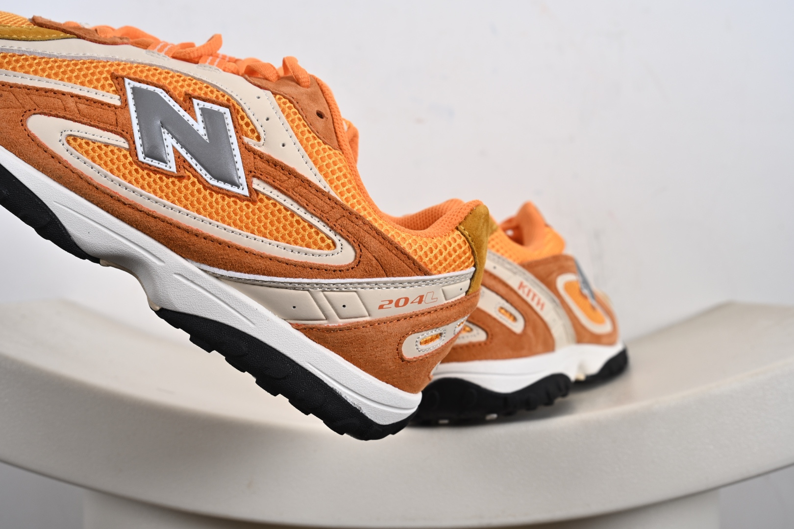 New Balance 204L系列 新百伦 薄底鞋 薄底皮质鞋带德训系 减震耐磨包裹性支撑轻便 低帮 生活休闲鞋 U204LMMA U204LKTI